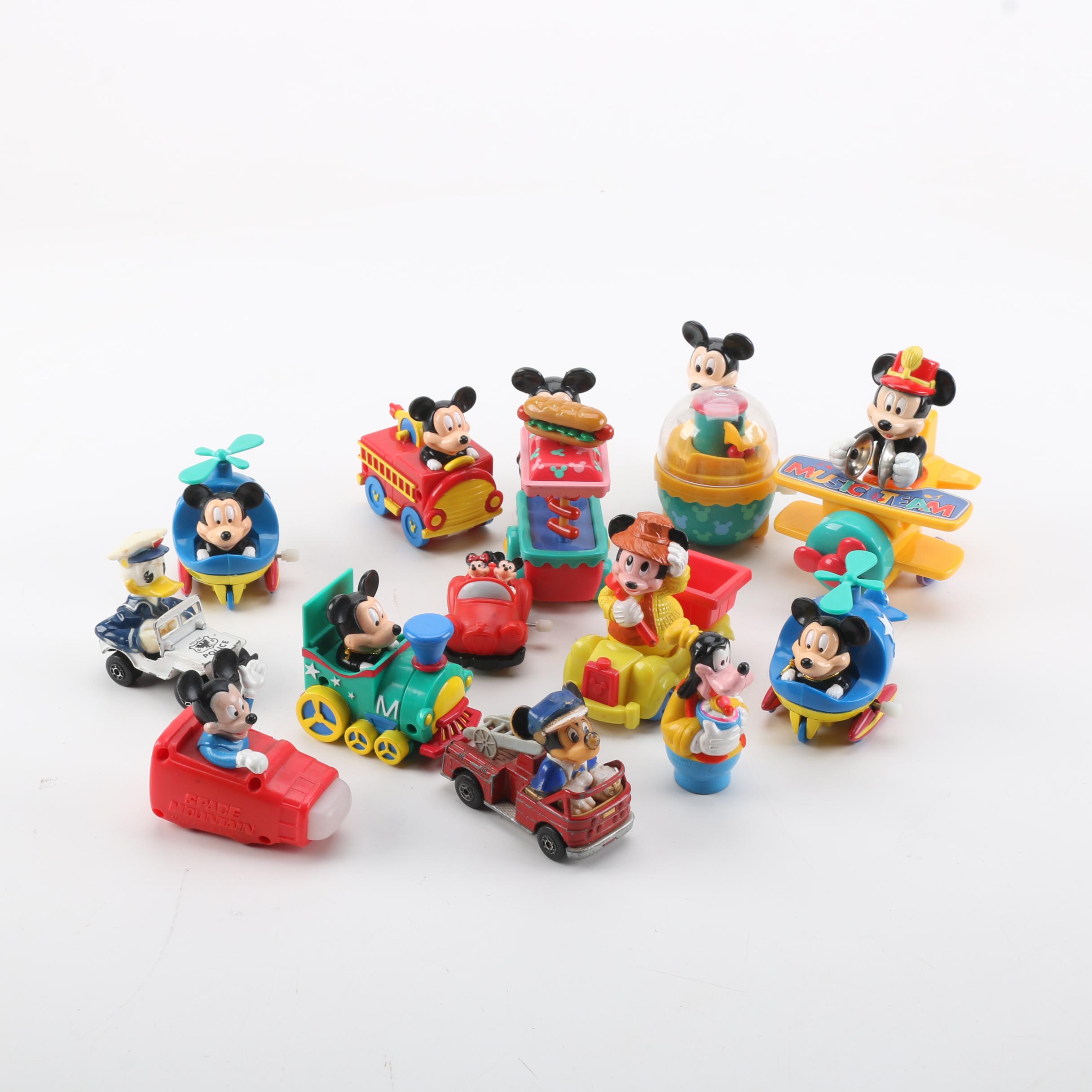 Miniature Disney Character Toy Figurines