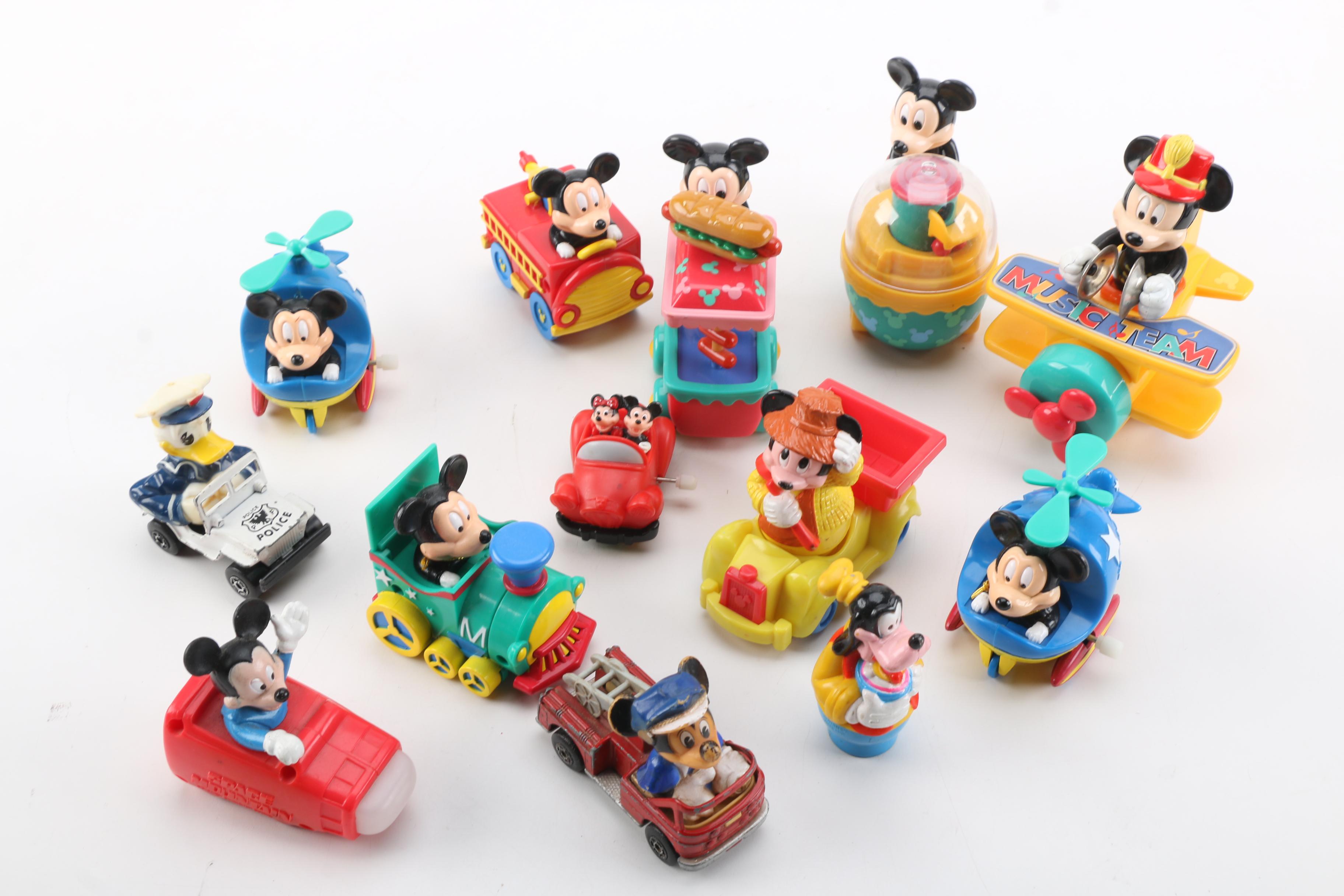 Miniature Disney Character Toy Figurines