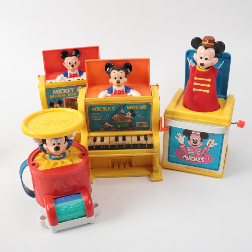 Disney Musical and Jack in the Box Toys