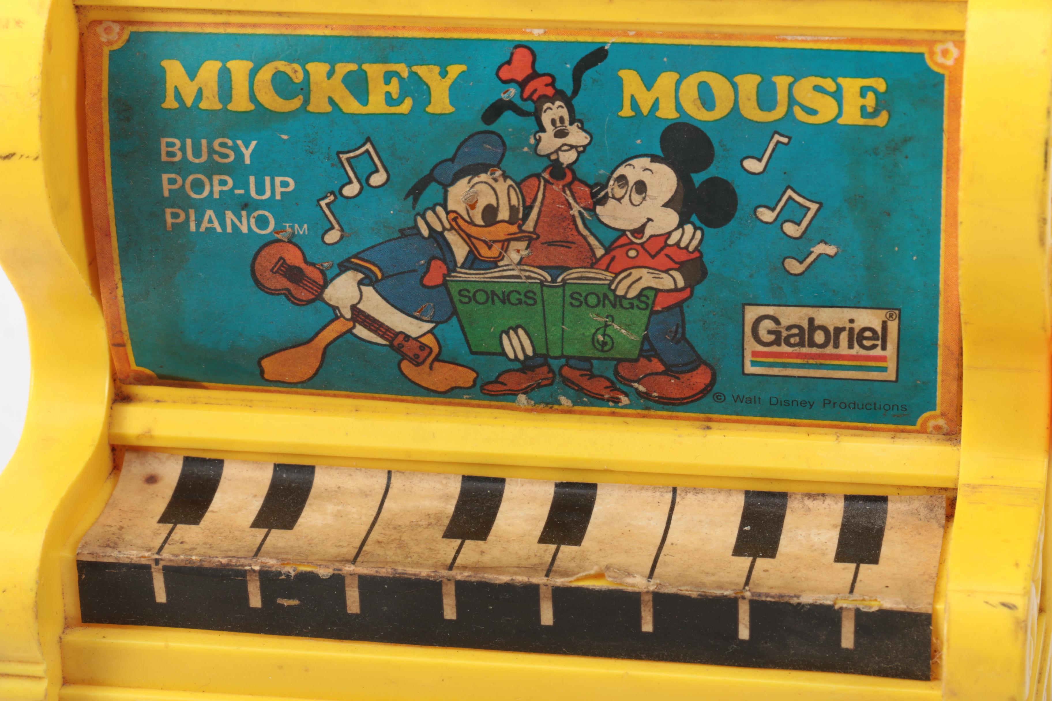 Disney Musical and Jack in the Box Toys