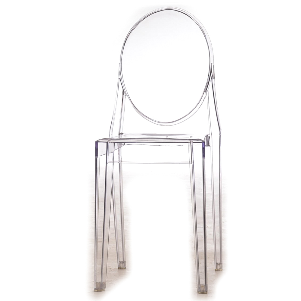 Set of Four "Ghost" Style Chairs