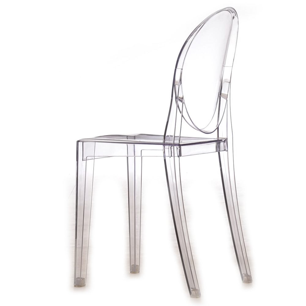 Set of Four "Ghost" Style Chairs