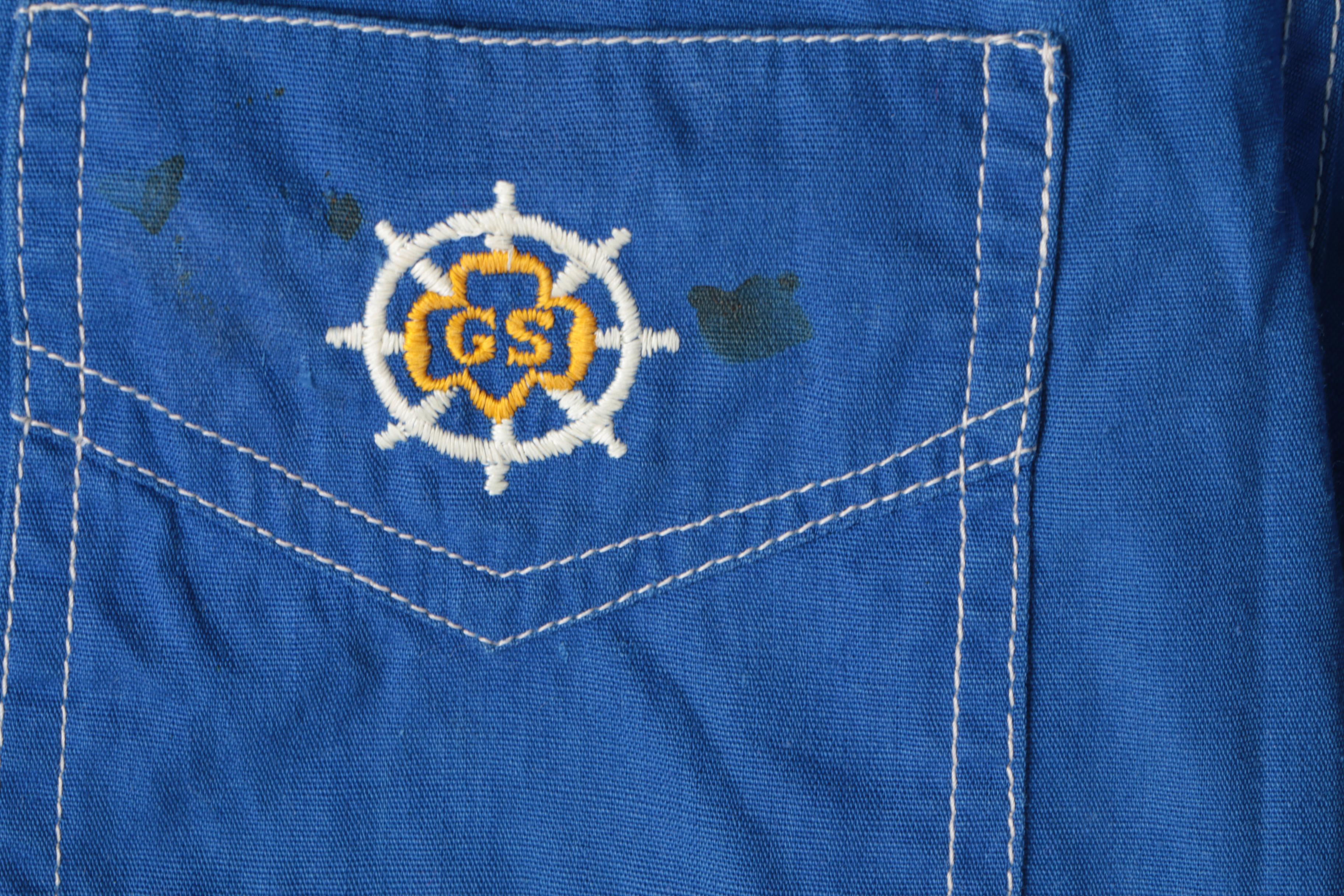 1940s Vintage Mariner Girl Scouts Uniform