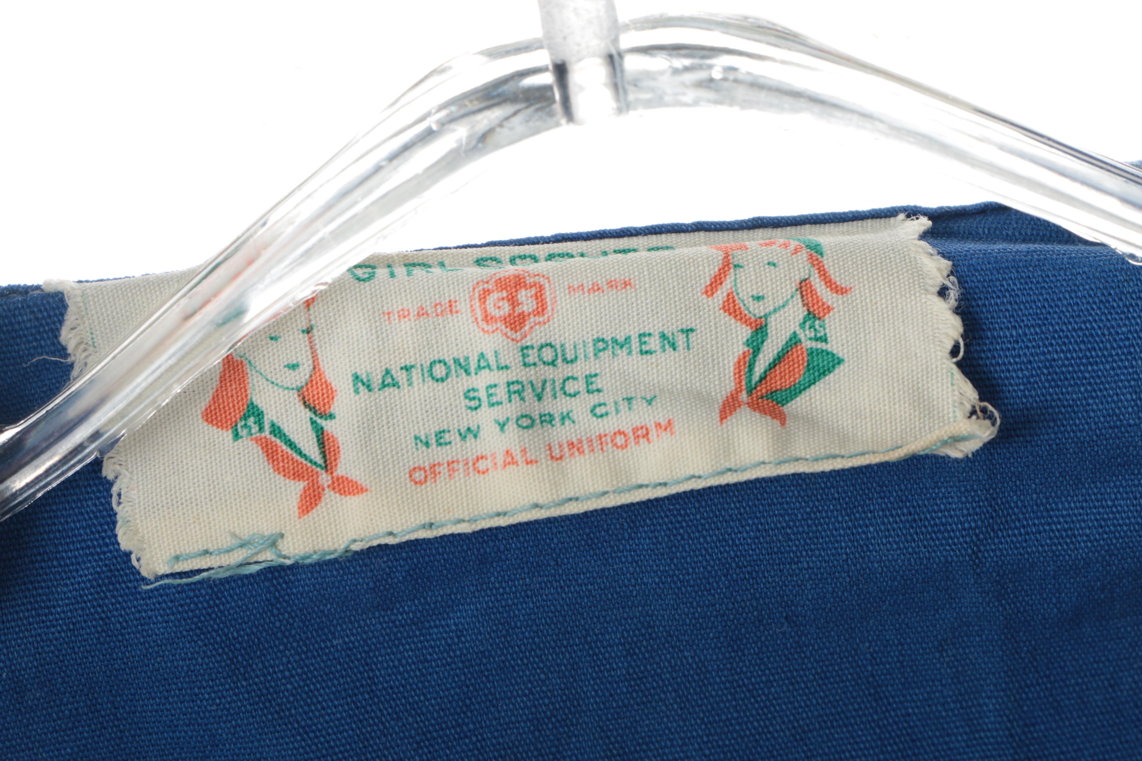 1940s Vintage Mariner Girl Scouts Uniform