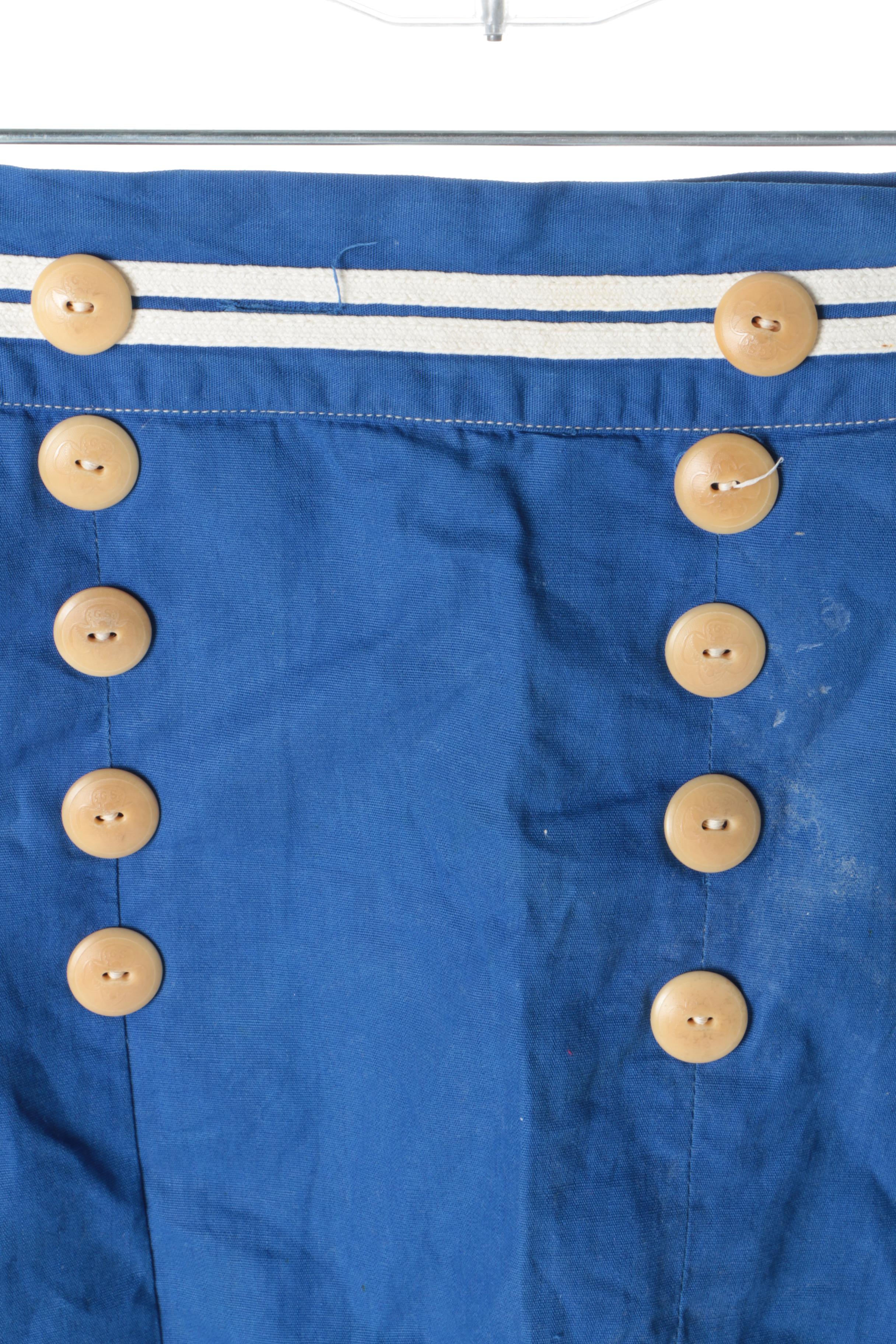 1940s Vintage Mariner Girl Scouts Uniform