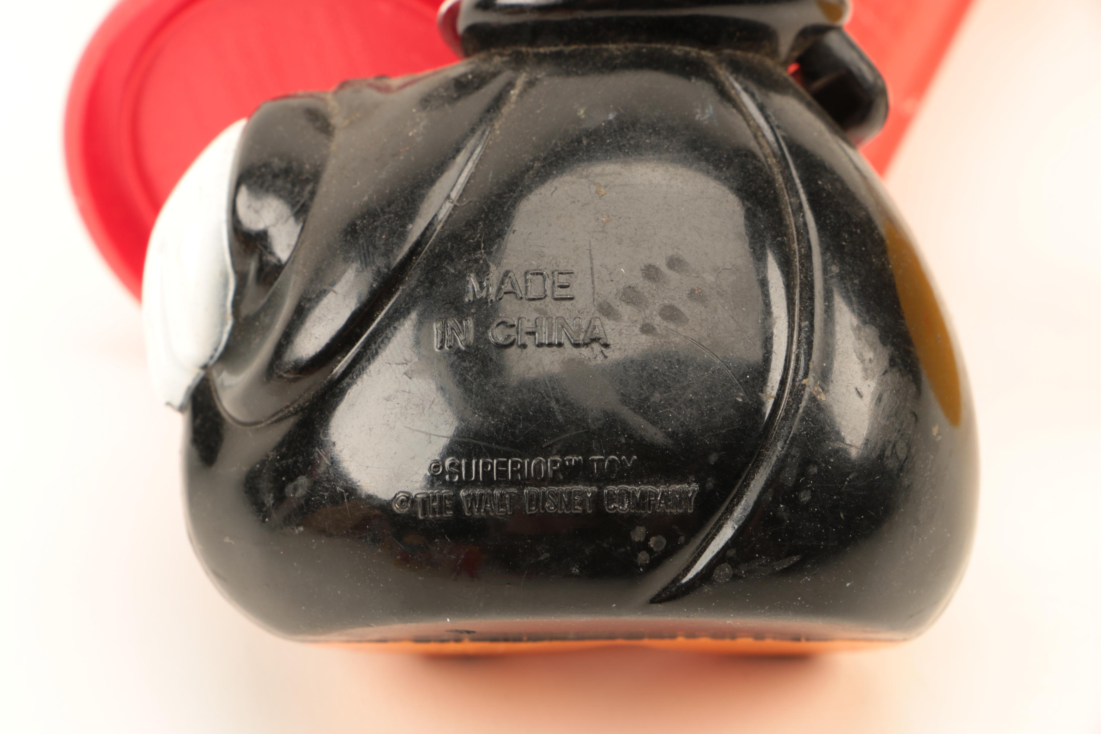 Assortment of Disney Plastic Figurines including Mickey, Minnie, Donald and More