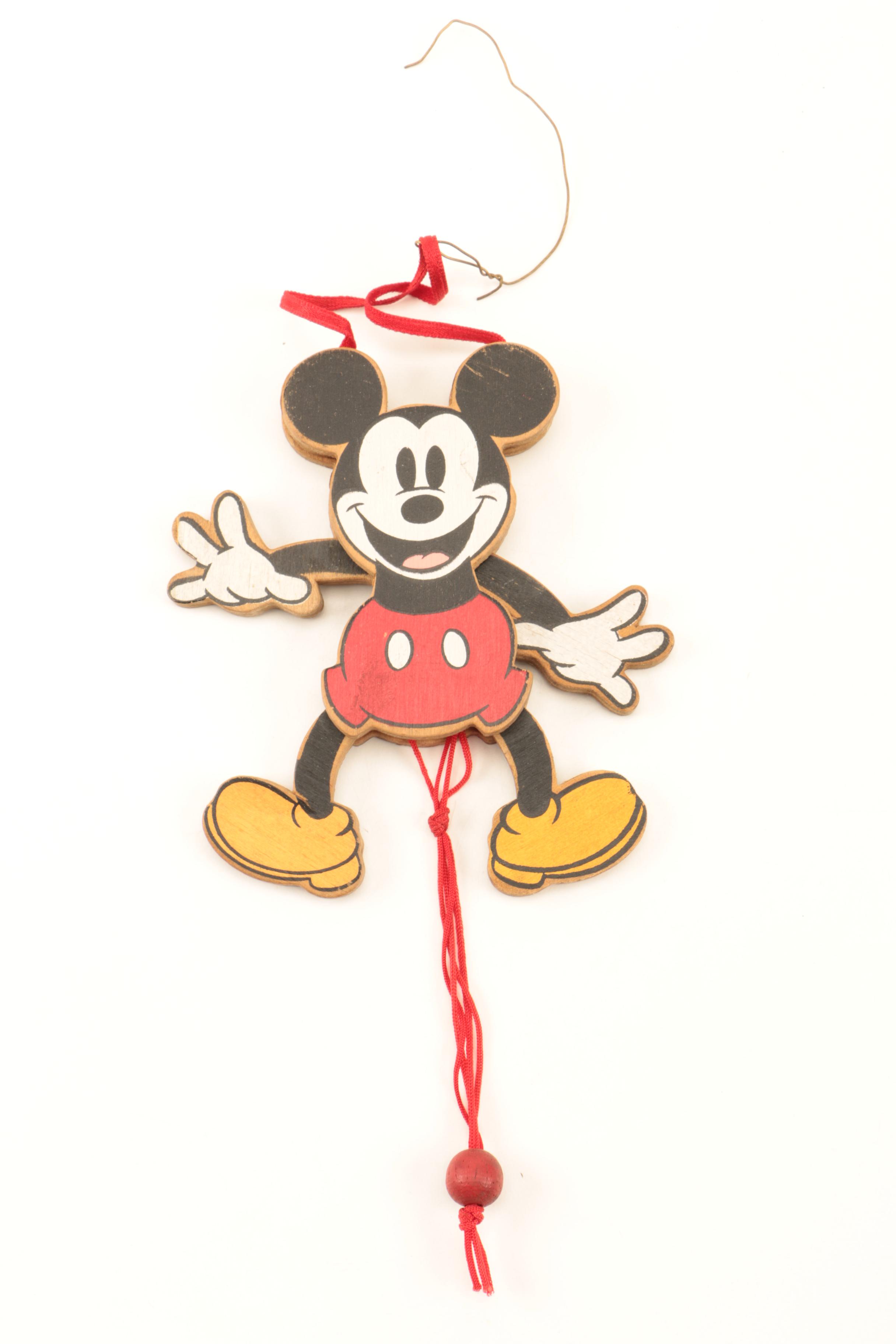 Assortment of Disney Plastic Figurines including Mickey, Minnie, Donald and More