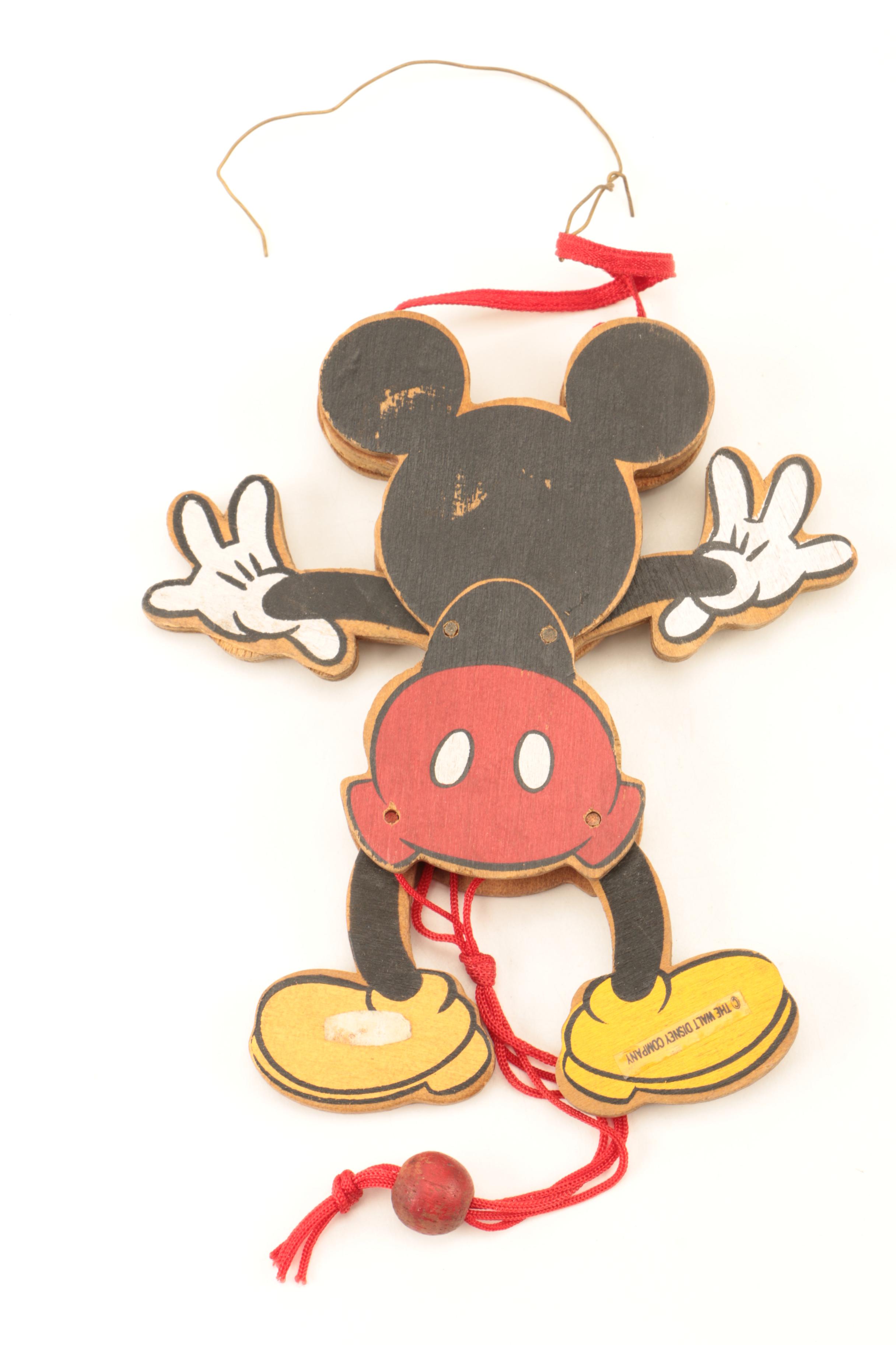 Assortment of Disney Plastic Figurines including Mickey, Minnie, Donald and More