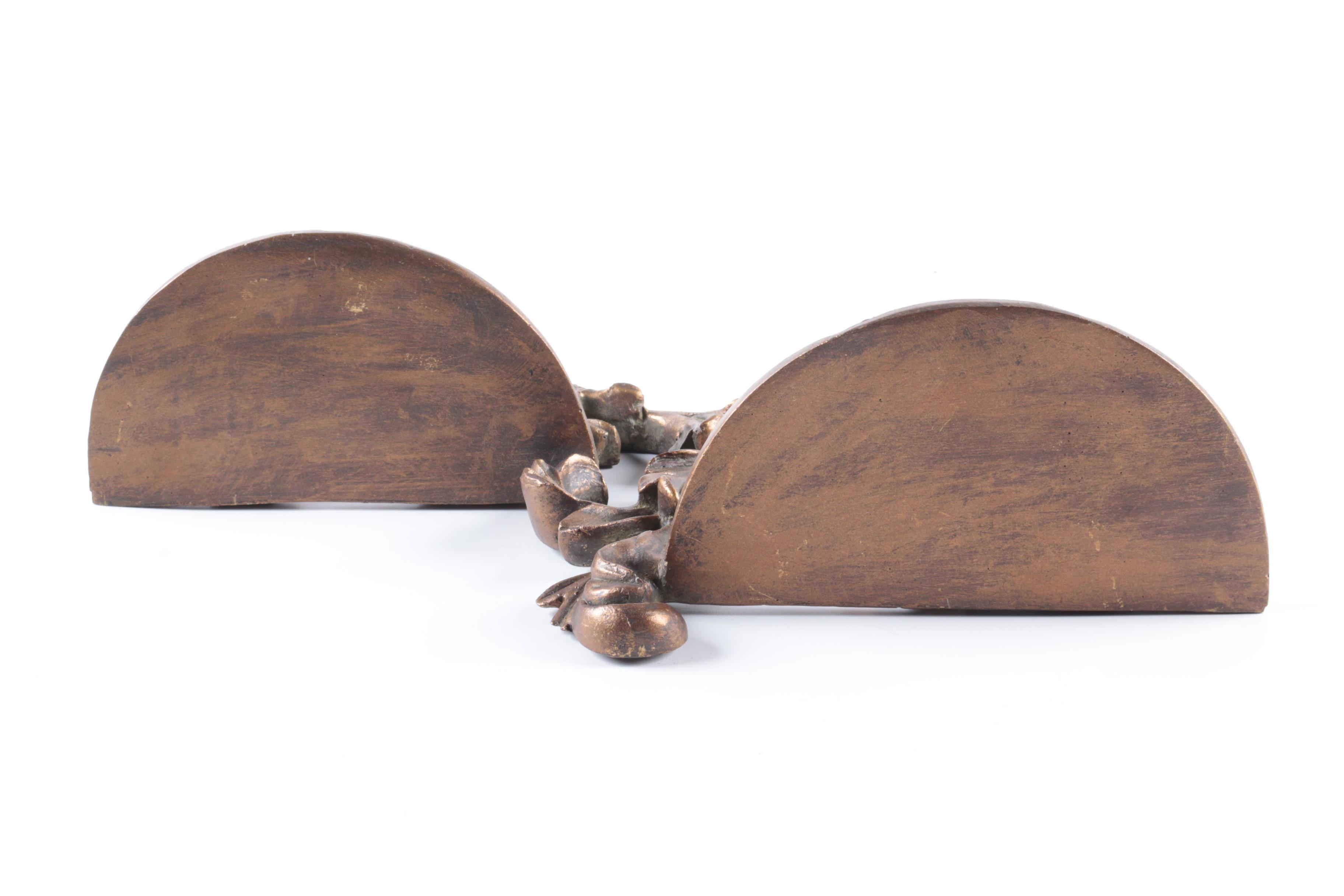 Wooden Wall Display Shelves