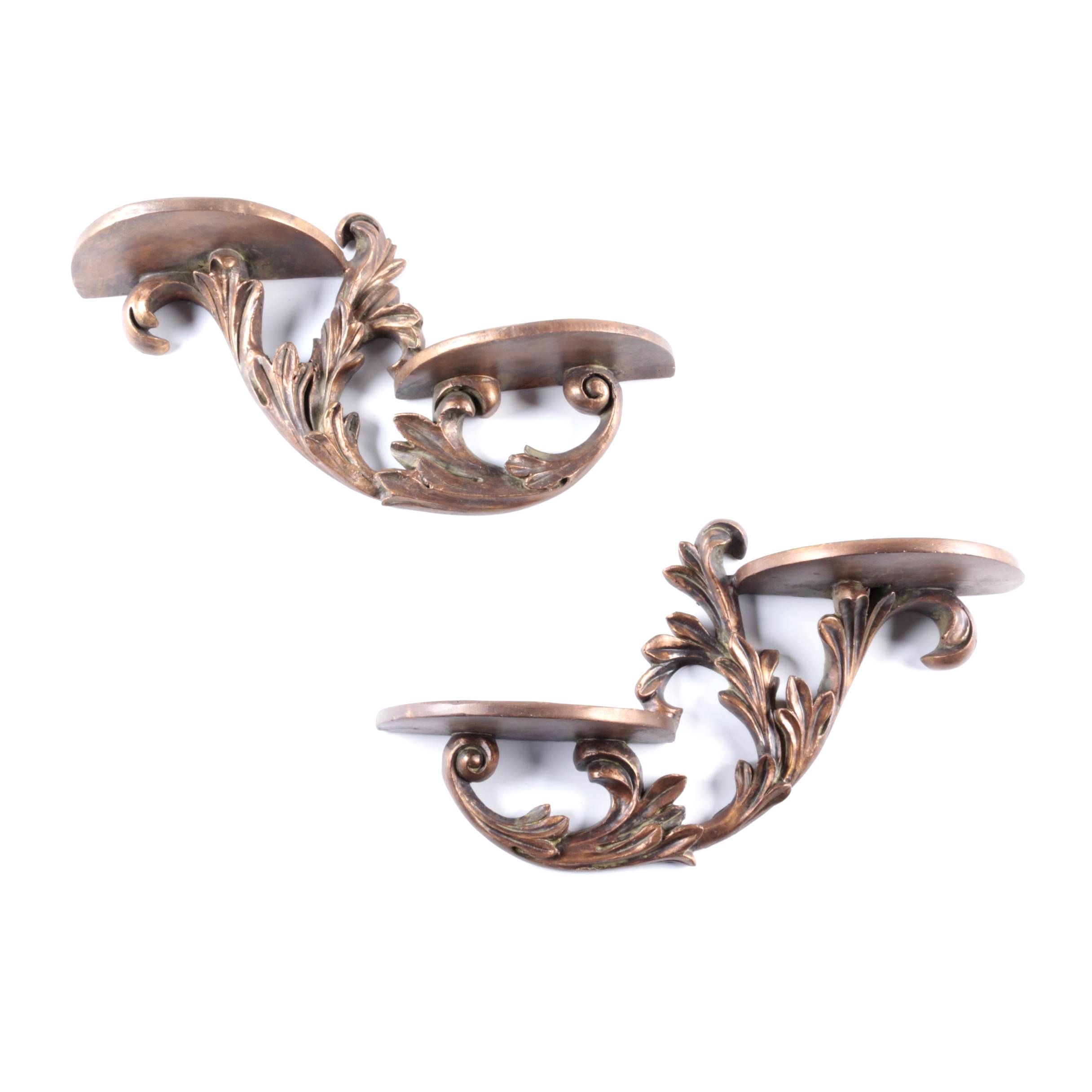 Wooden Wall Display Shelves