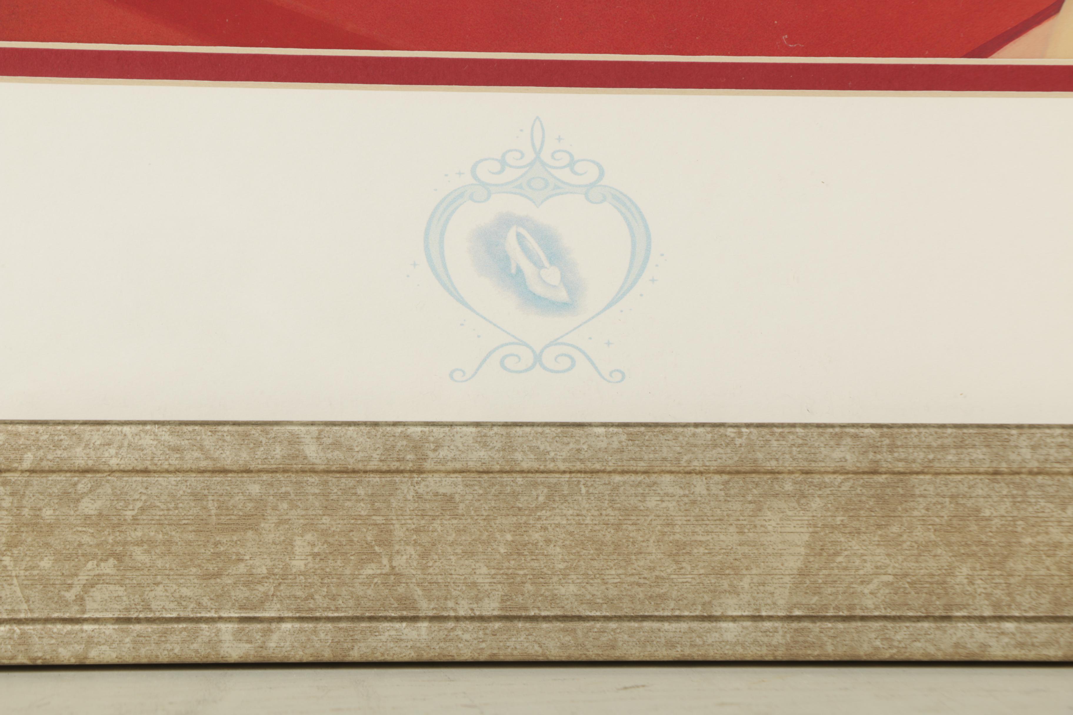 Limited Edition Animation Cel from Disney's "Cinderella"