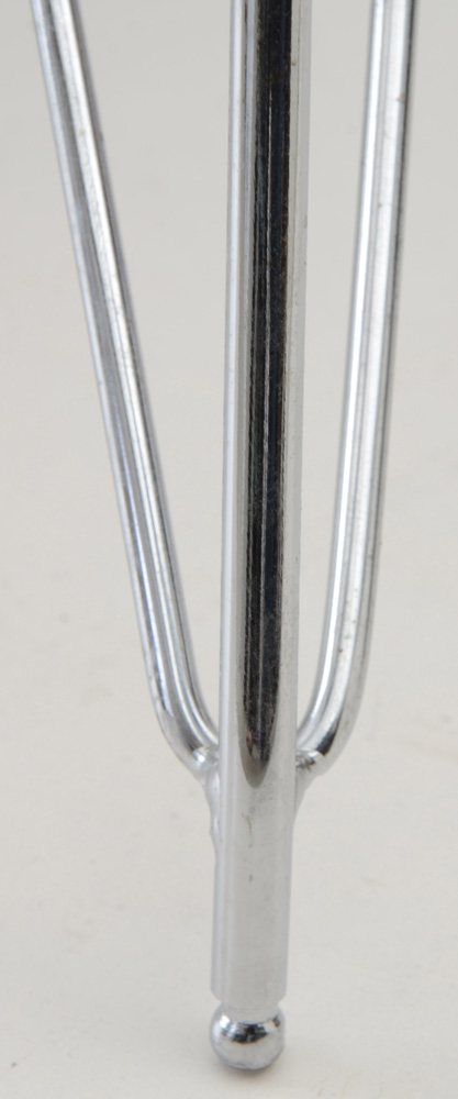 Pair of Eames Style Eiffel Base Side Chairs