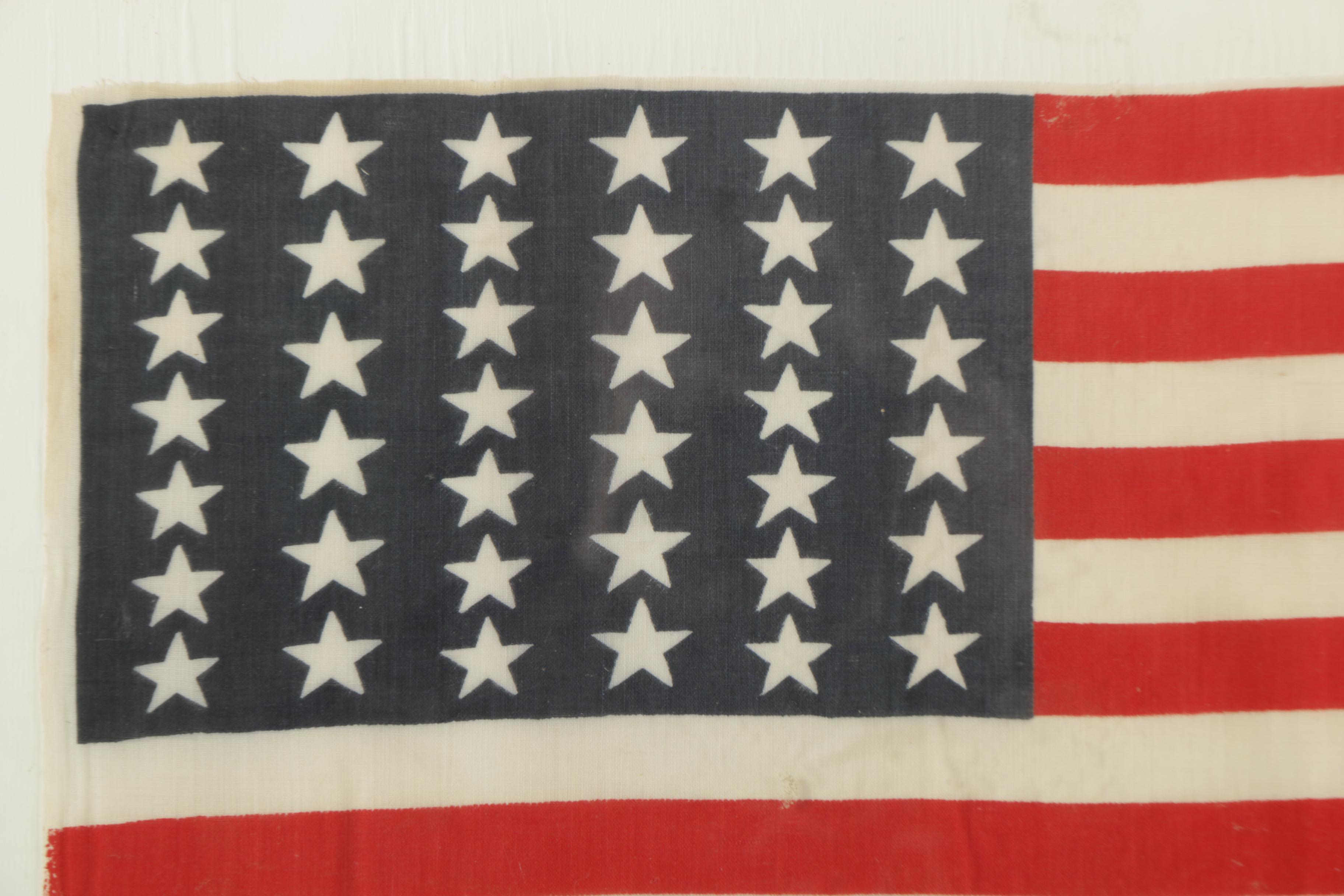 Antique 39 Star American Flag