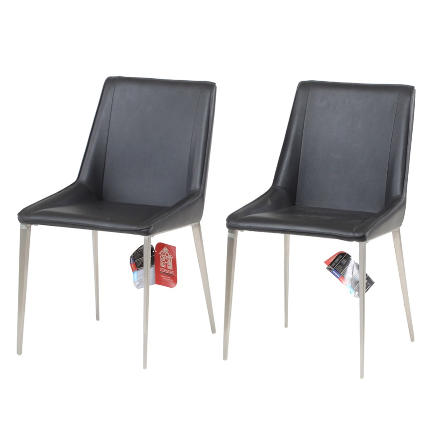 Pair of Contemporary Modern Side Chairs