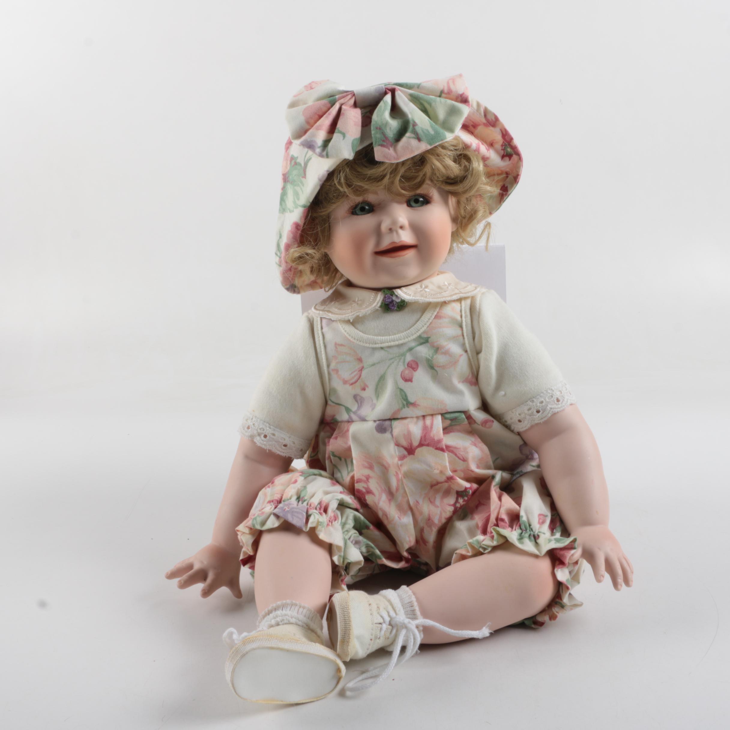 1994 Hamilton Collection "Chelsea" Porcelain Doll