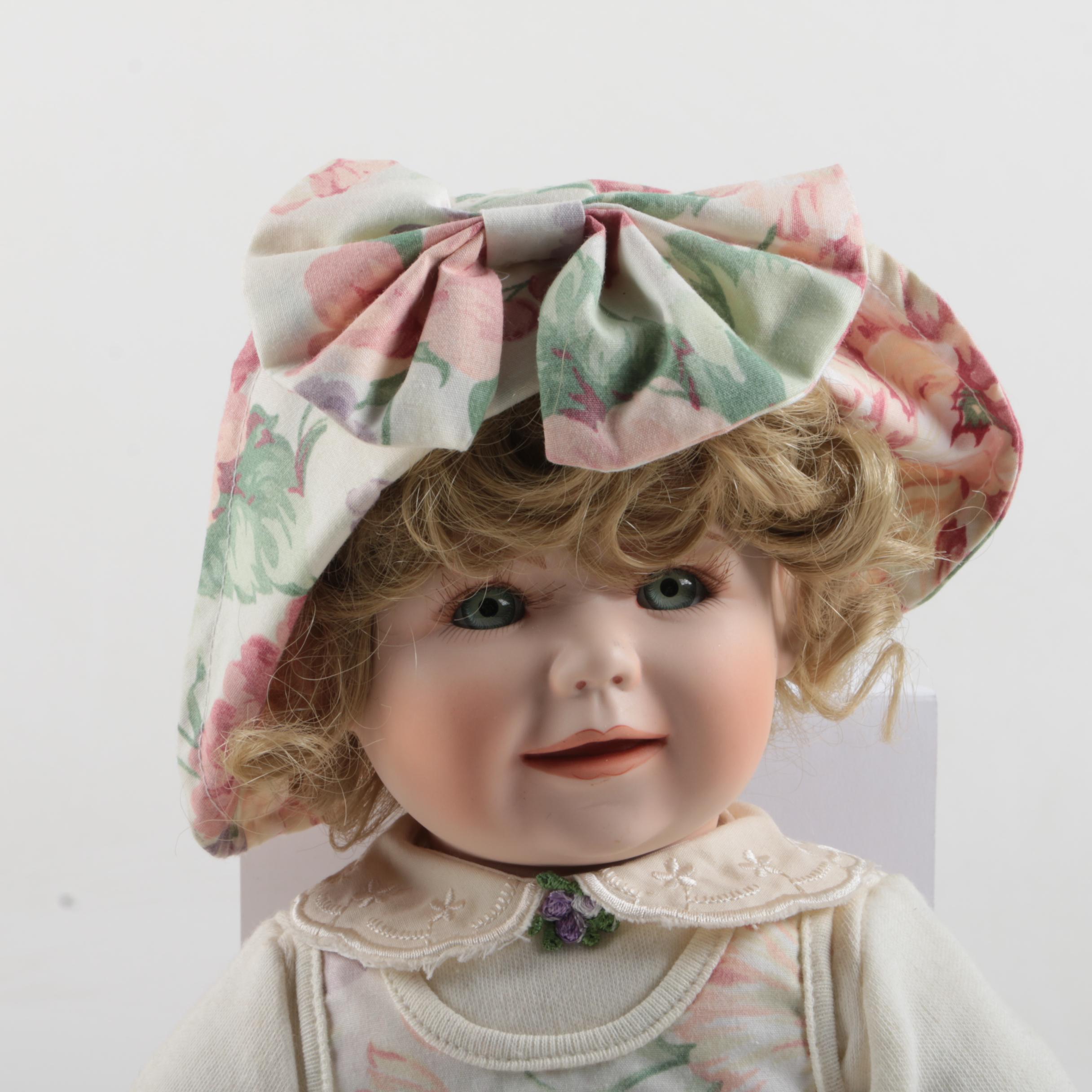 1994 Hamilton Collection "Chelsea" Porcelain Doll