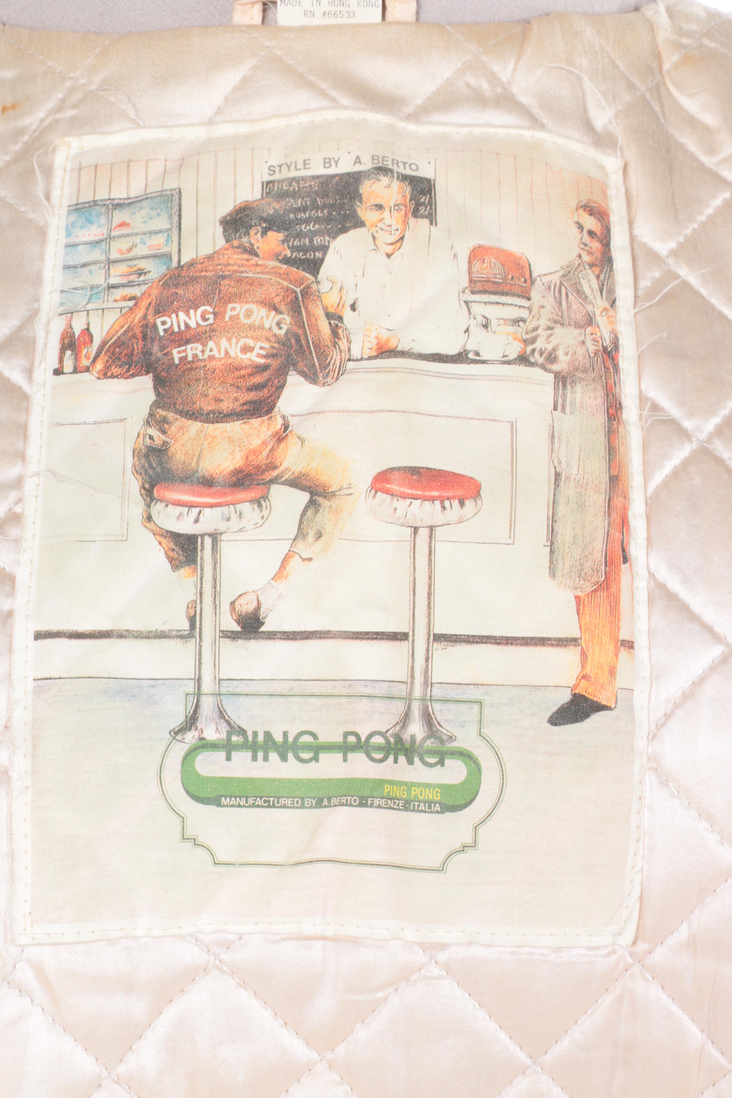 Men's Ping Pong Jacket