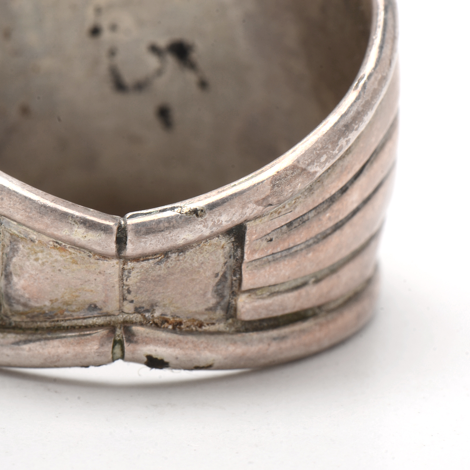 Southwestern Style Sterling Silver Turquoise Ring