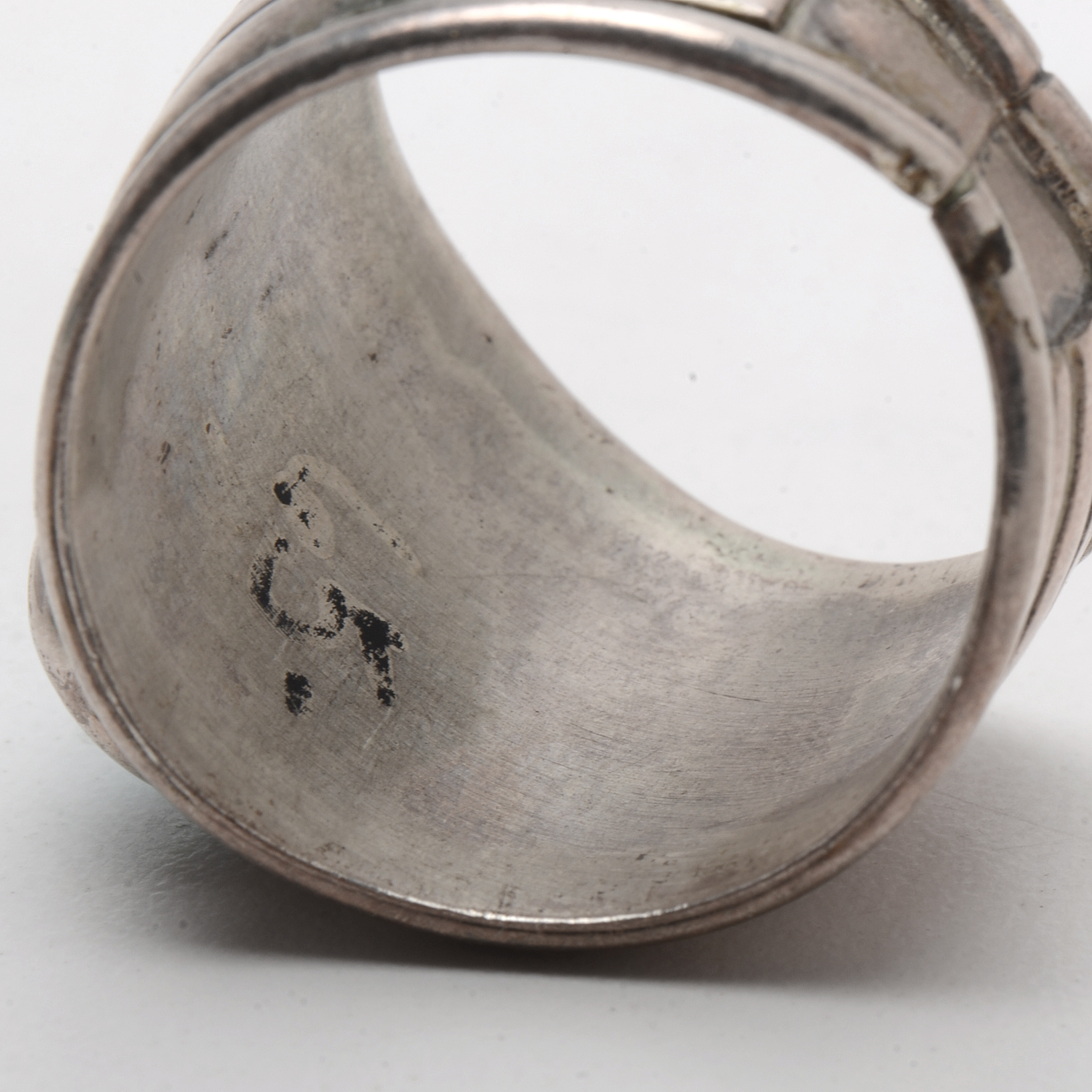 Southwestern Style Sterling Silver Turquoise Ring