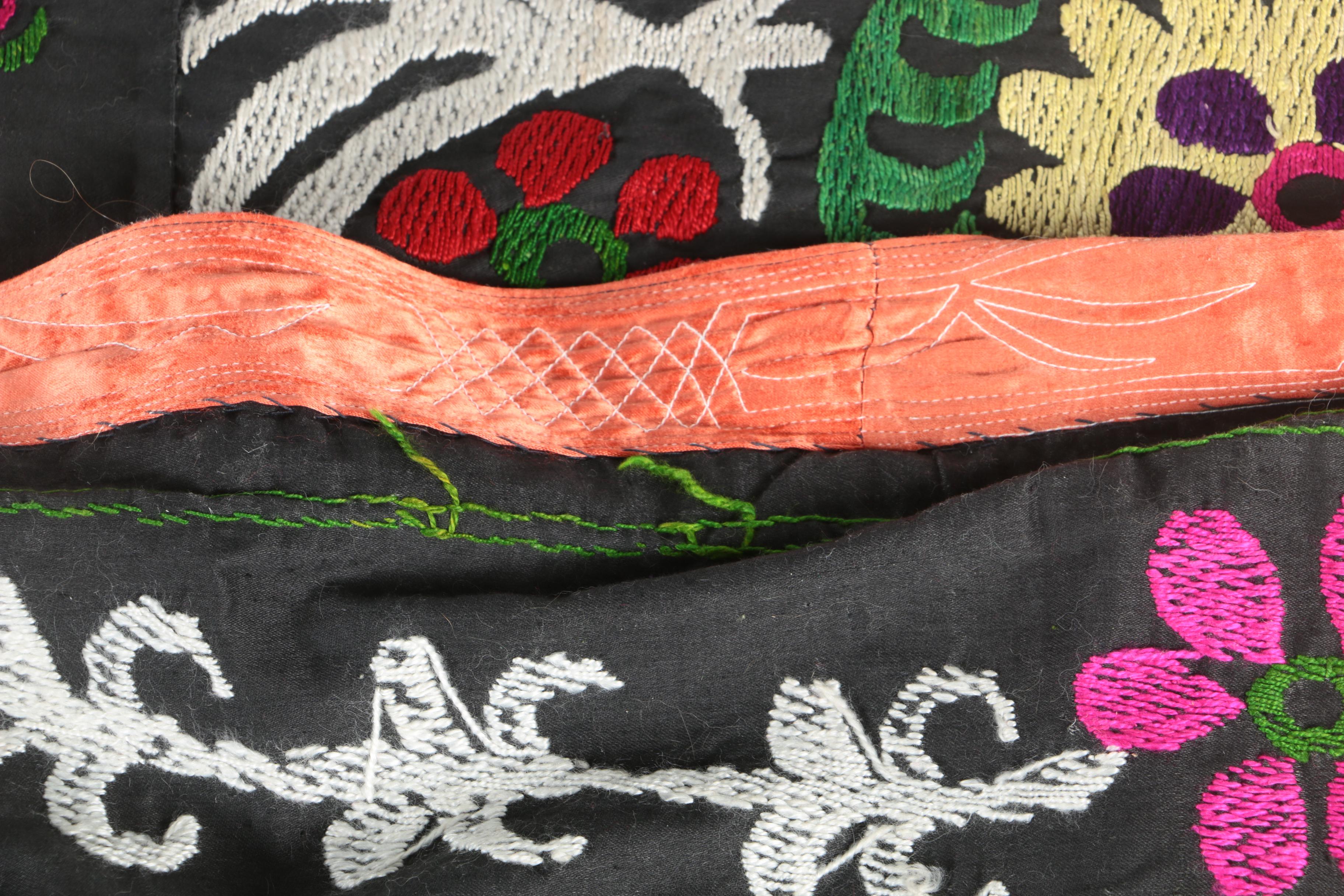 Central Asian Handmade "Suzani" Embroidered Textile