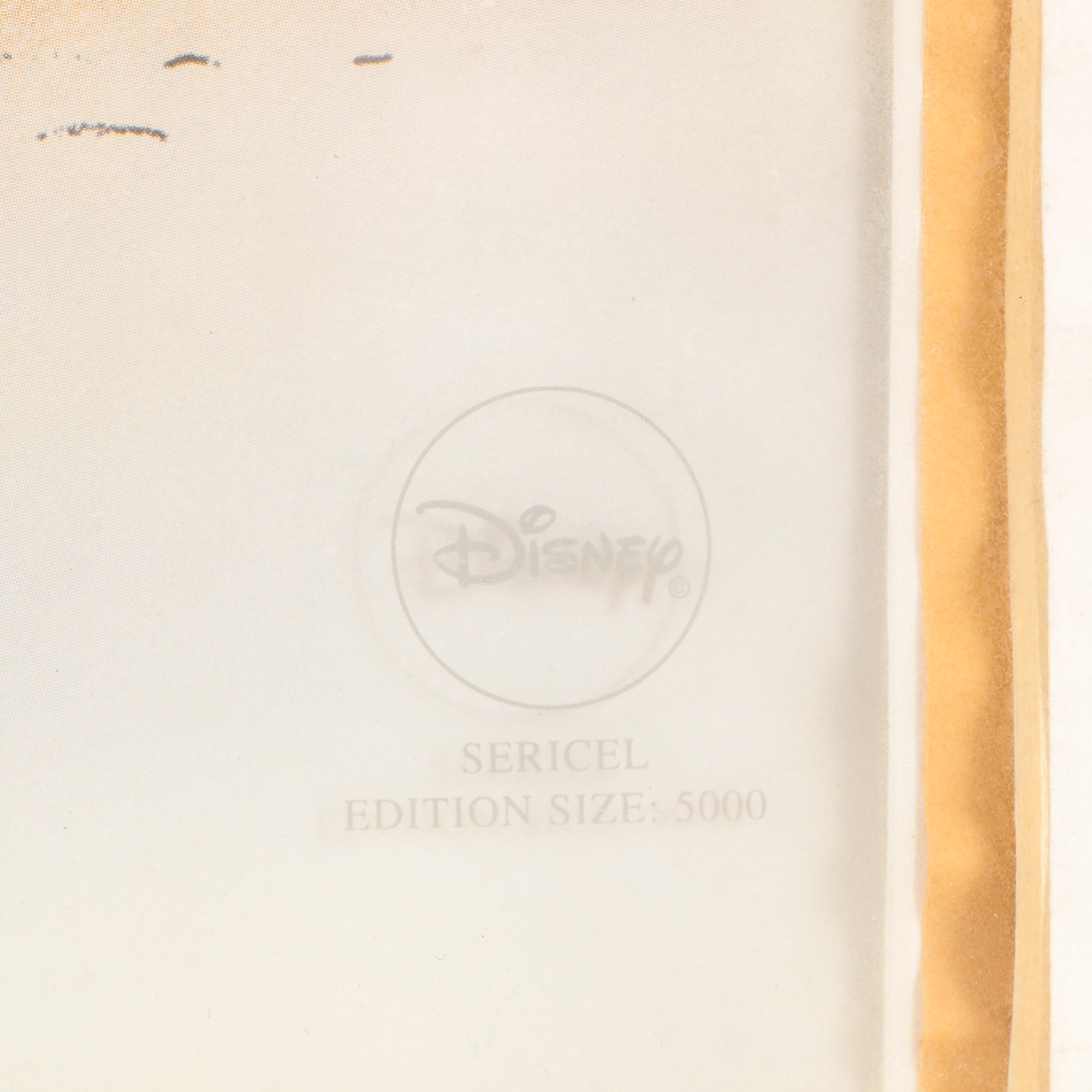 Limited Edition Walt Disney Animation Cel "Winnie the Pooh and Storytime Too"