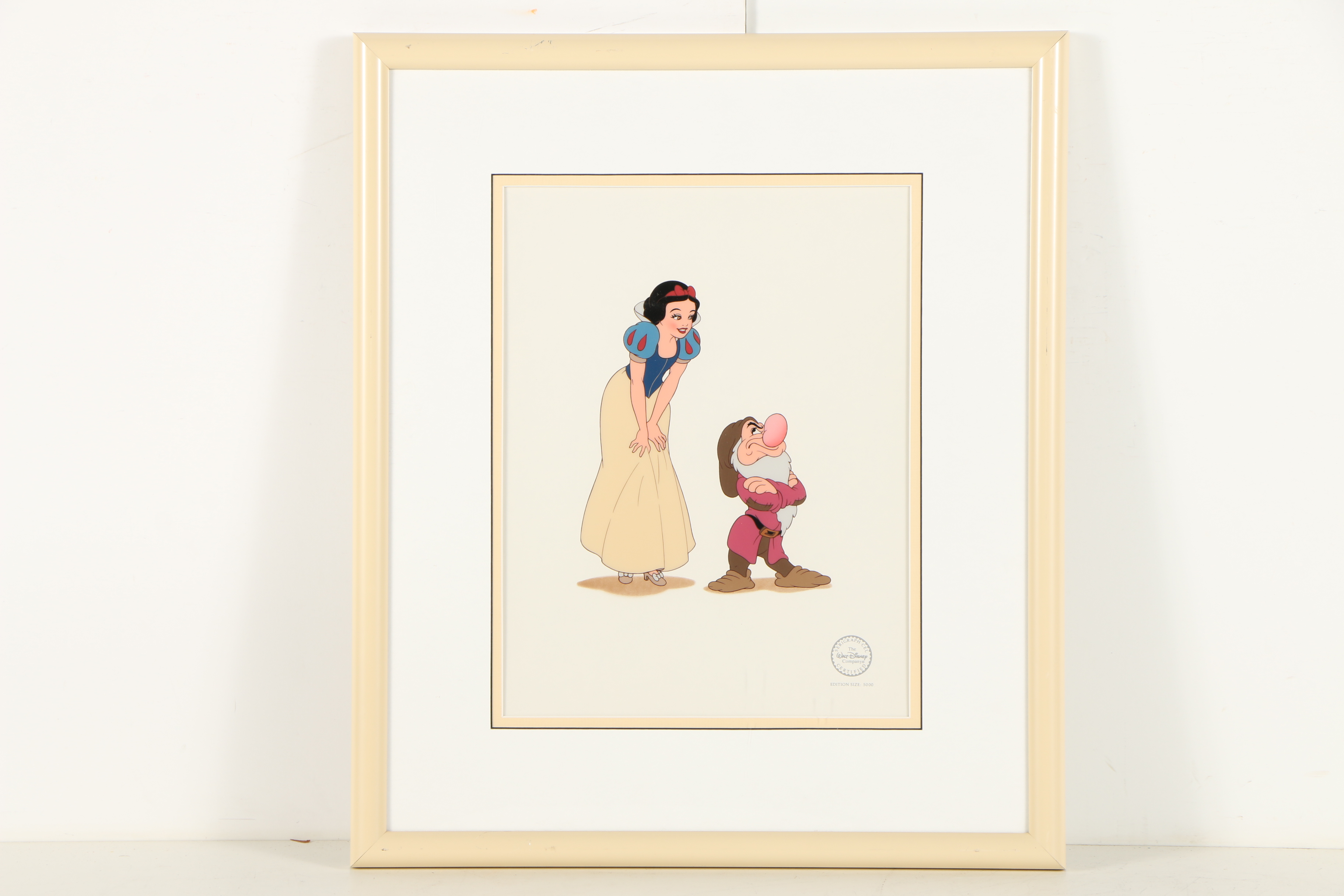 Limited Edition Disney Animation Cels of Snow White and "Cinderella's Dream"