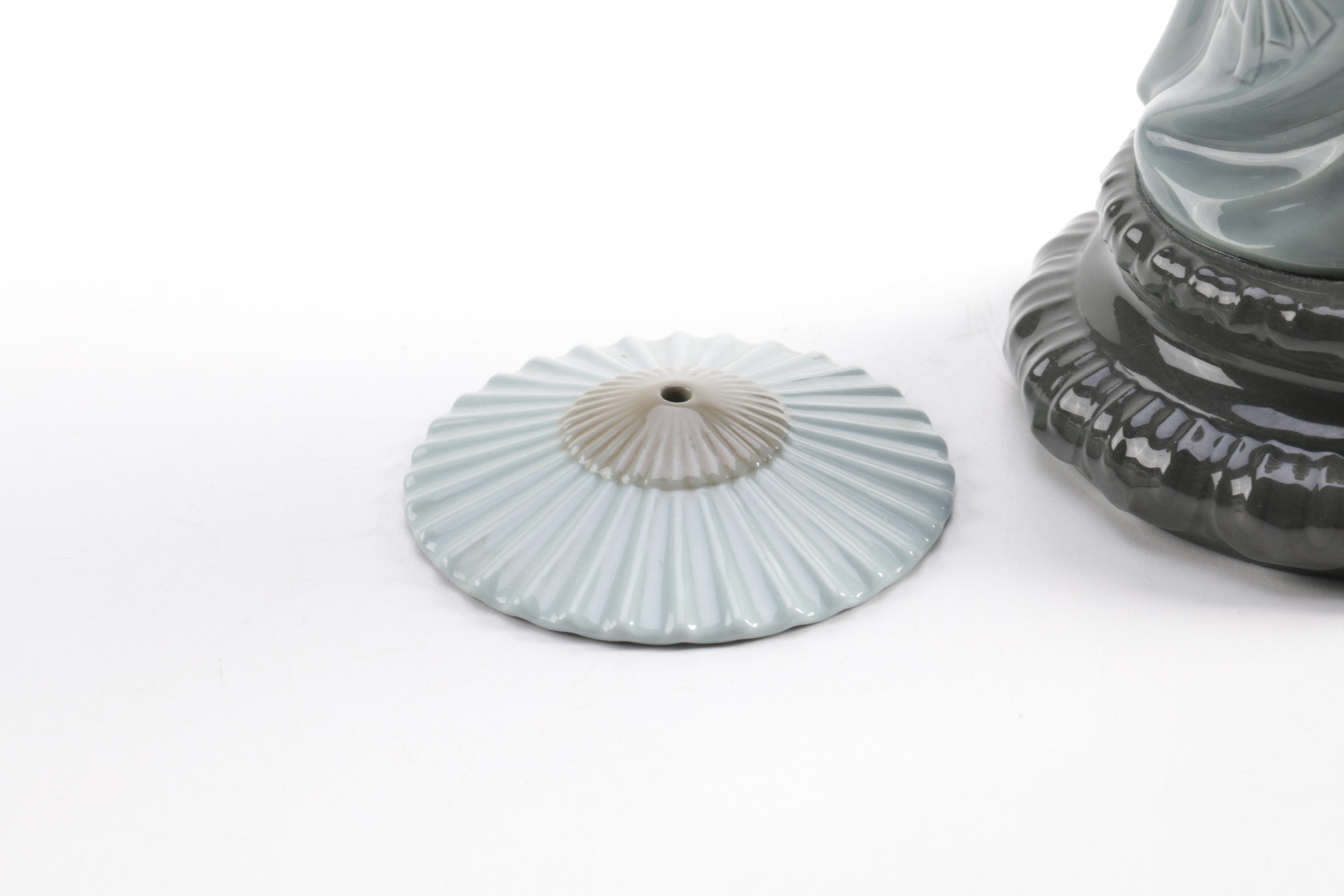 Lladró "Japanese with Parasol" Porcelain Figurine