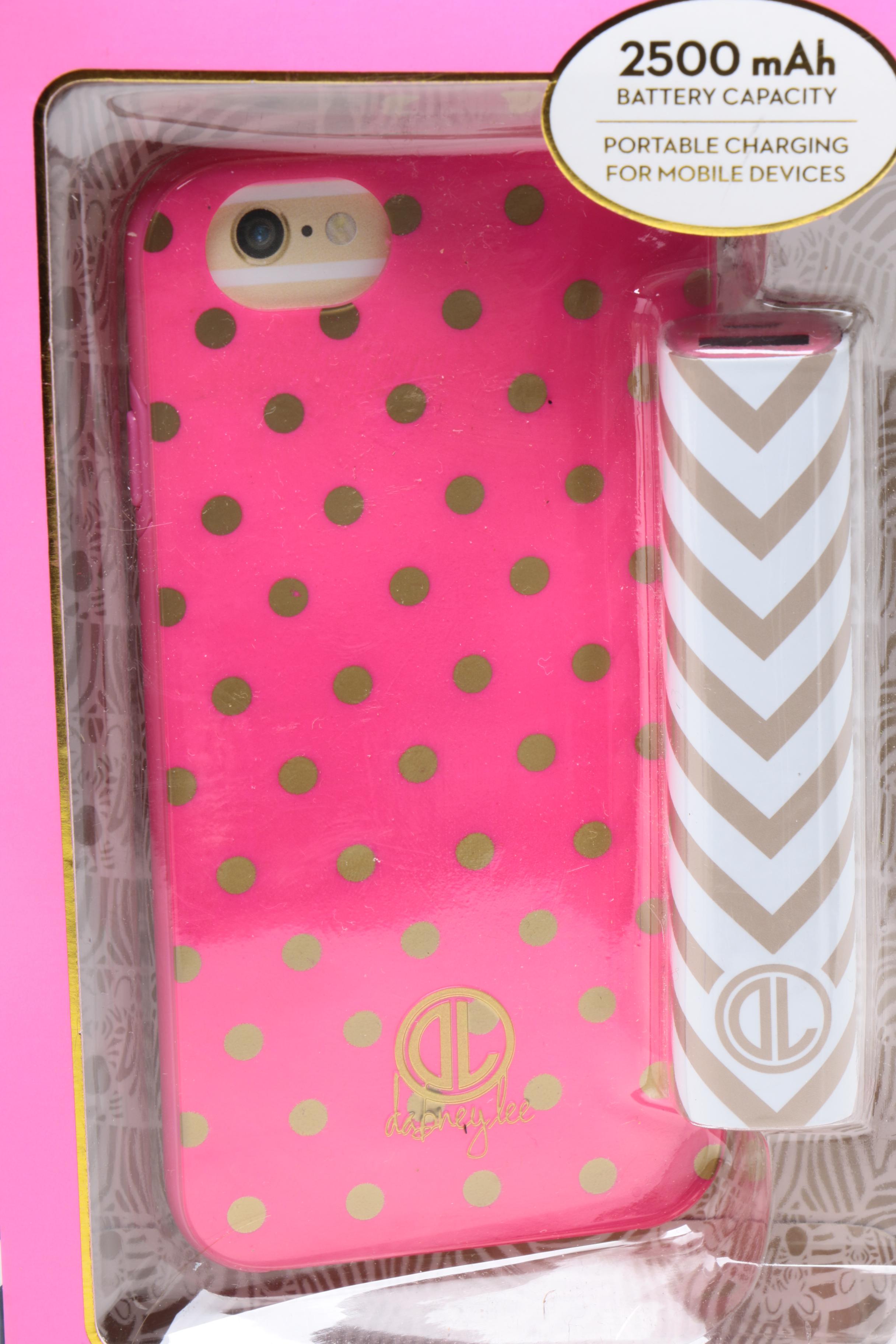 Dabney Lee iPhone 6/6s Case and Power Bank with Kate Spade iPhone 5/5s Case