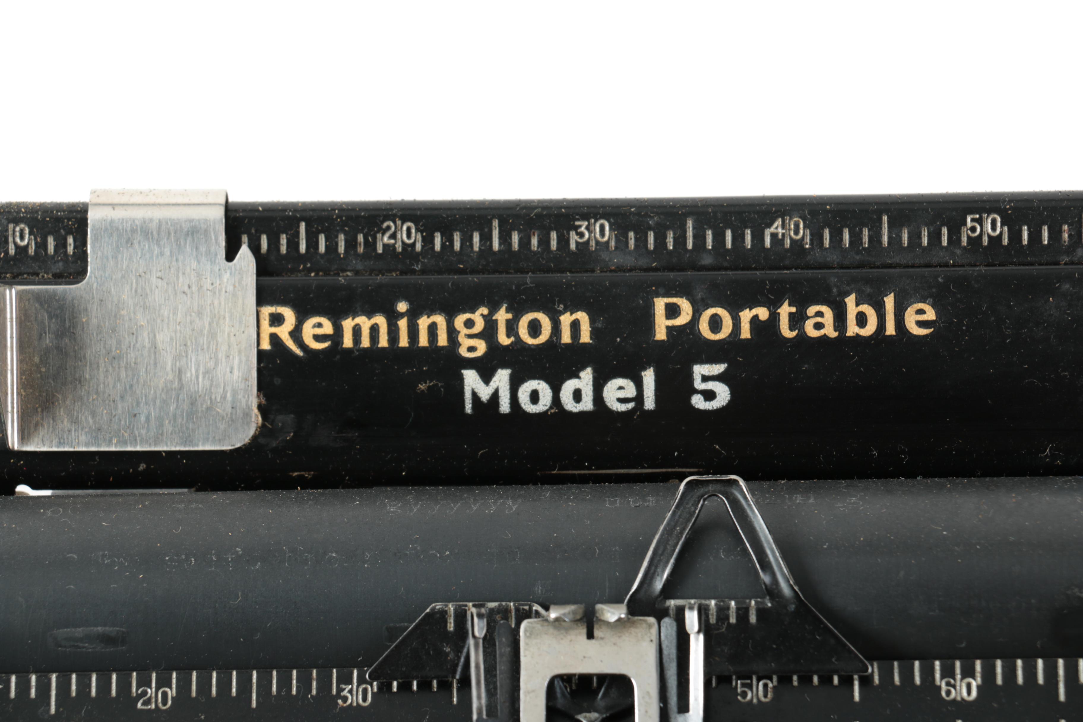 1930s Remington Portable Model 5 Typewriter