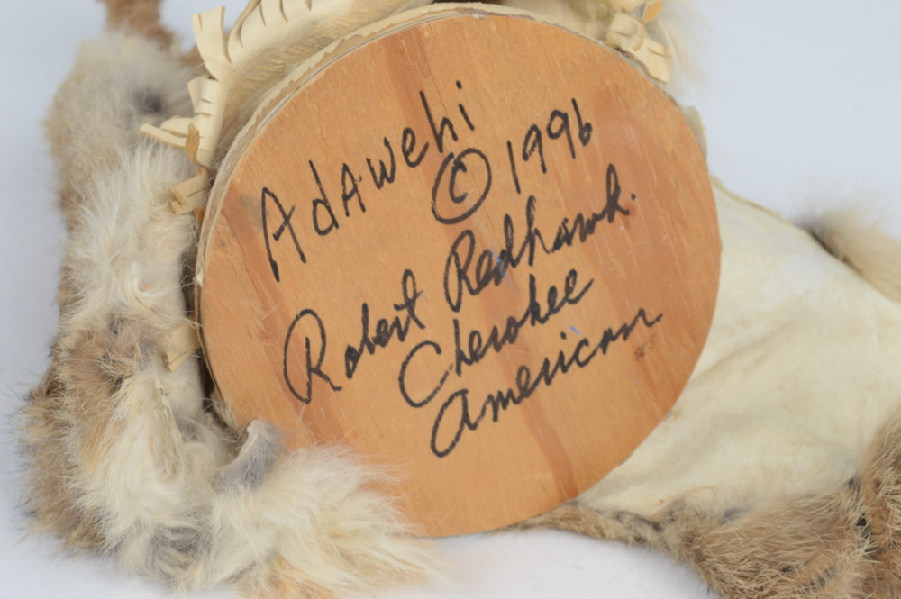 Adawehi "Robert Redhwak" Cherokee Kachina Doll