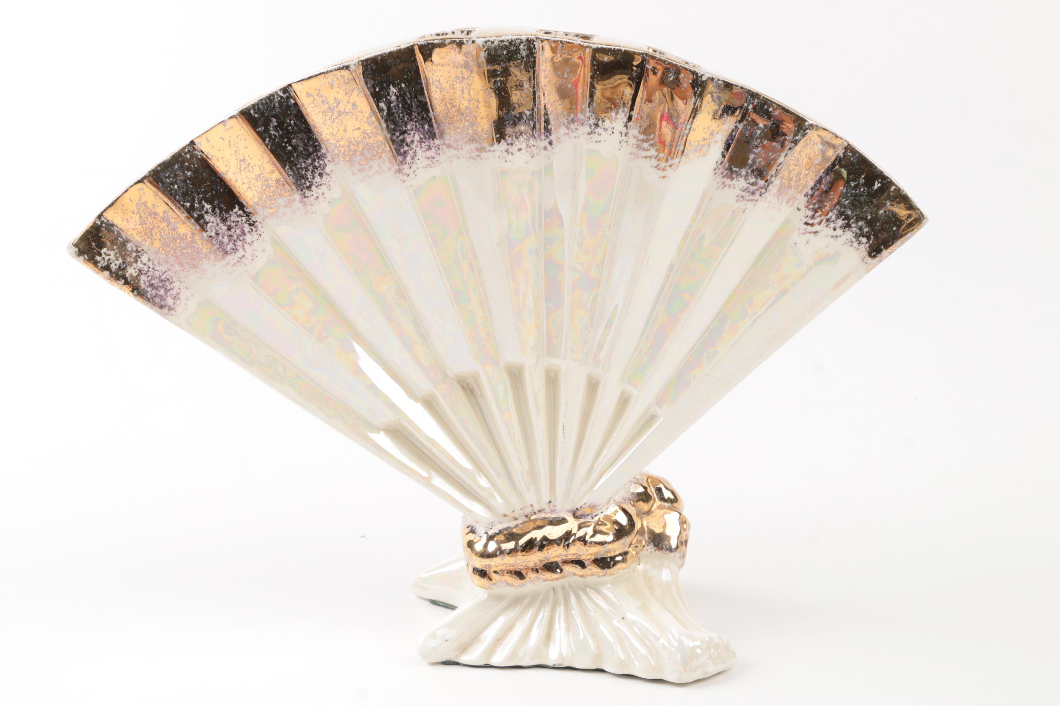 Ceramic Vintage Vases and Small Dish