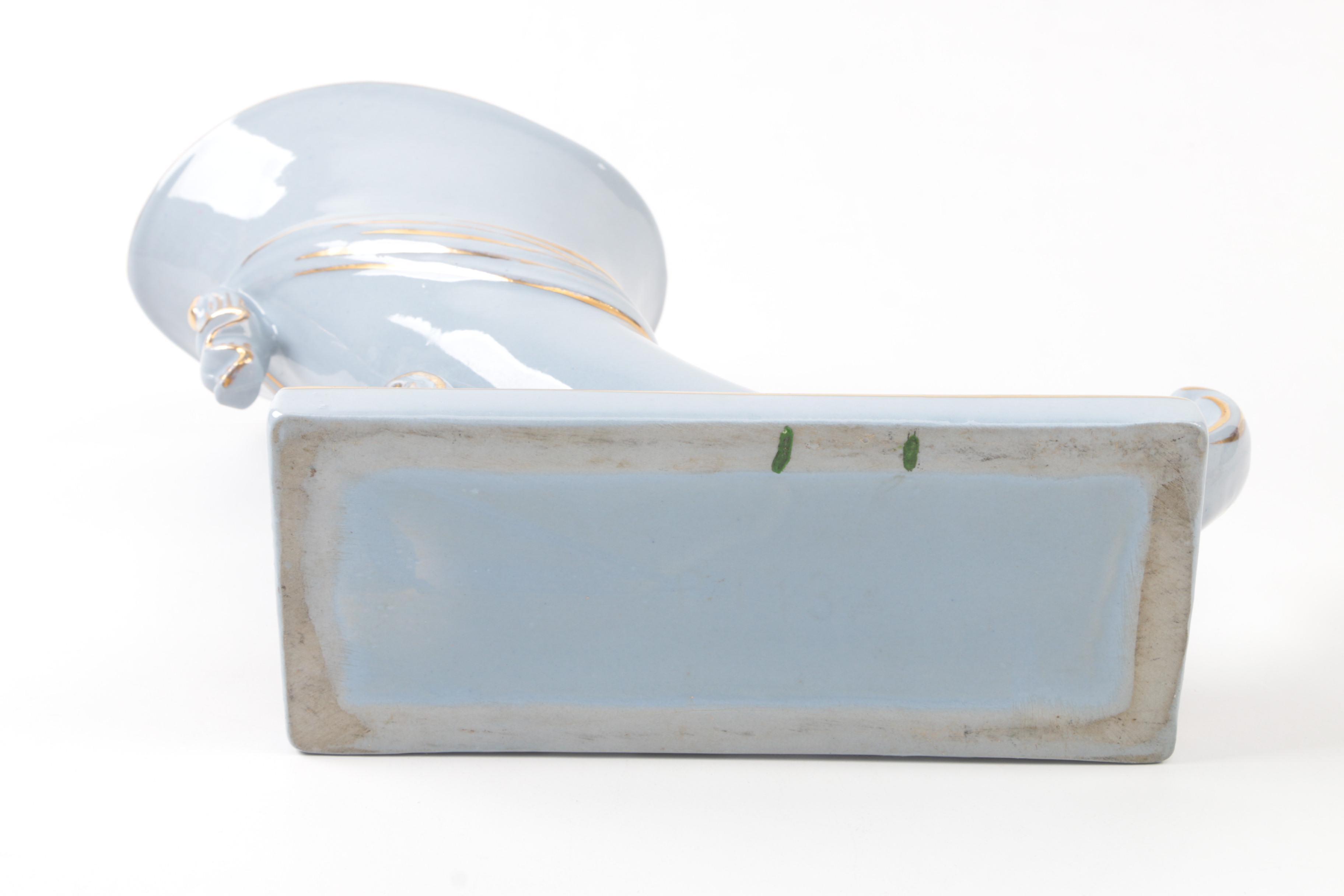 Ceramic Vintage Vases and Small Dish