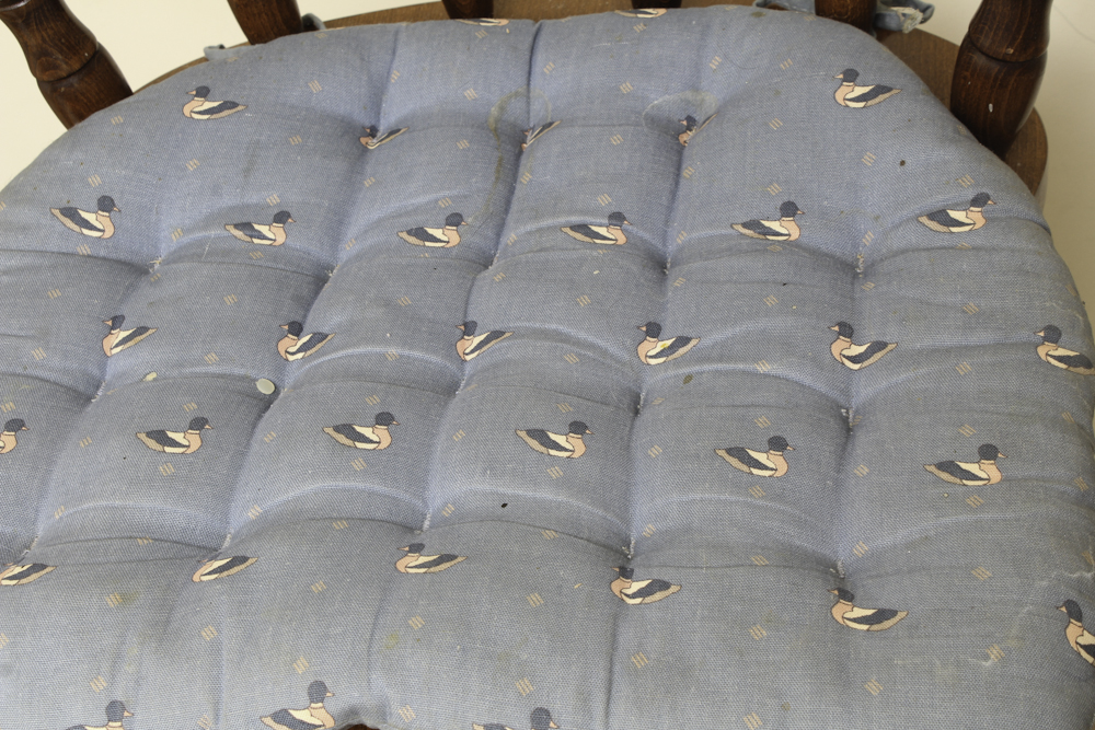 Pair of Vintage Windsor Style Counter Stools