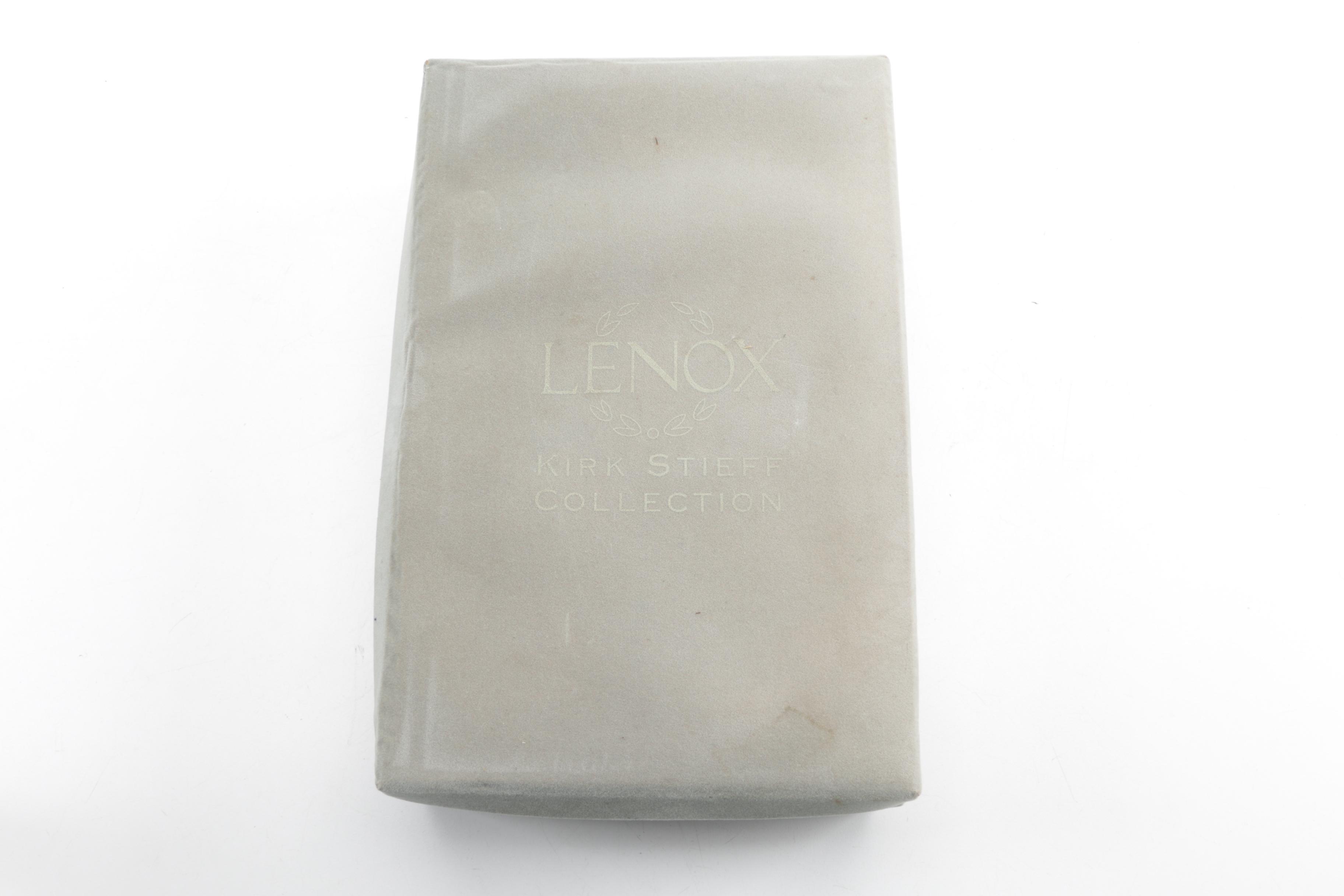 Lenox "Kirk-Stieff Collection" Silver-Plated Champagne Toasting Flutes