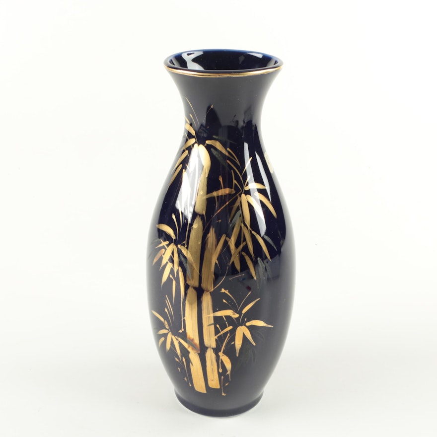 East Asian Glass Vase