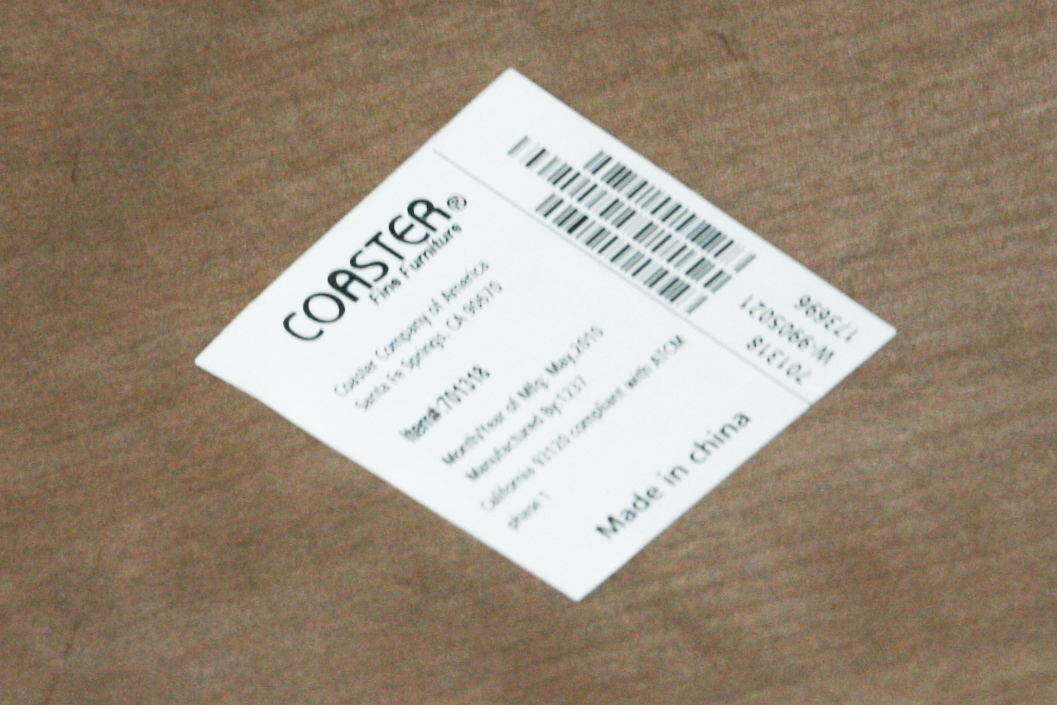 Birch Coffee Table on Casters