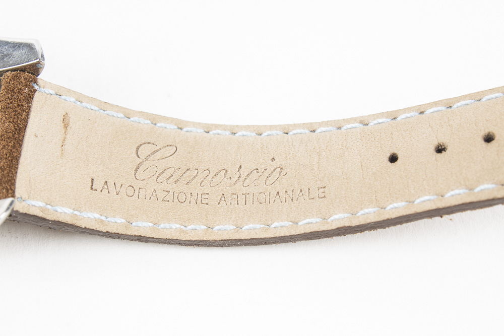 Bello & Preciso Watch with Camoscio Leather Bracelet