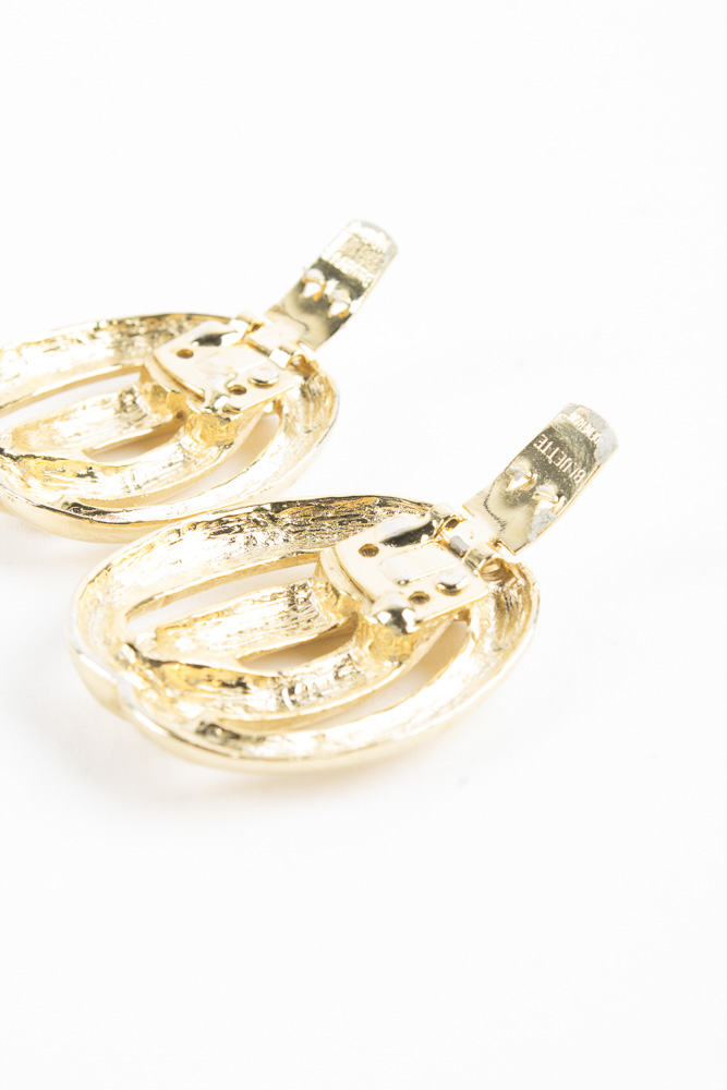 Costume Jewelry with Enamel Silver and Gold Tone Finish