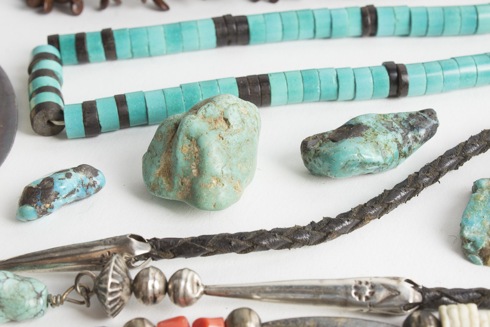 Assorted Tourquoise and Costume Jewelry