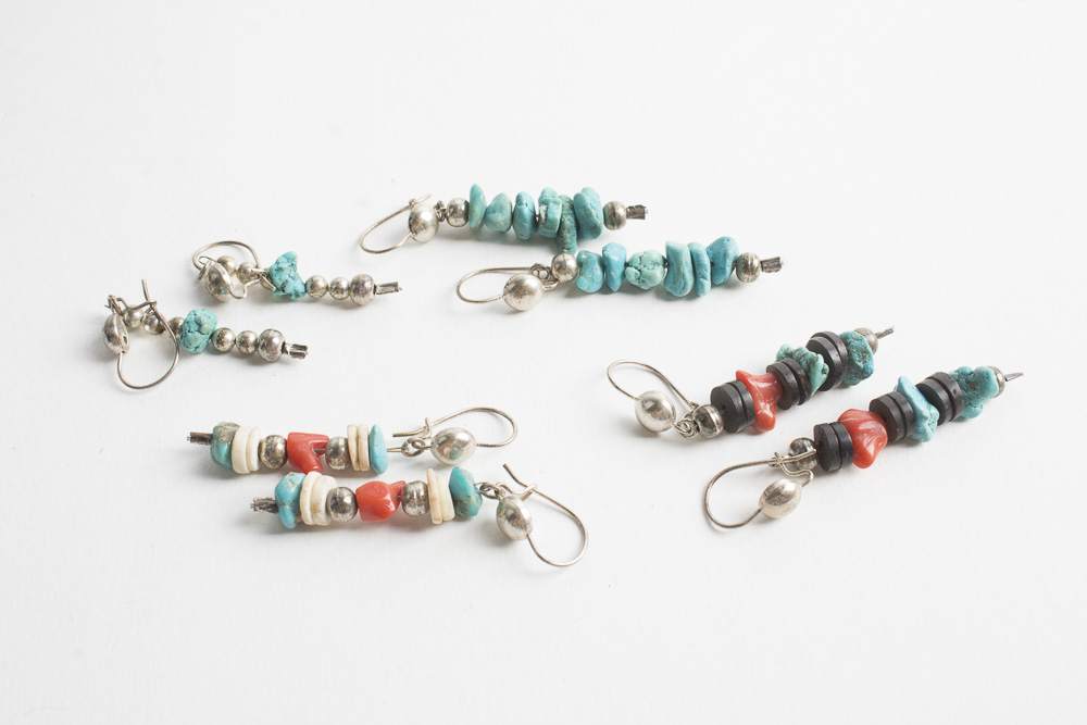 Assorted Tourquoise and Costume Jewelry