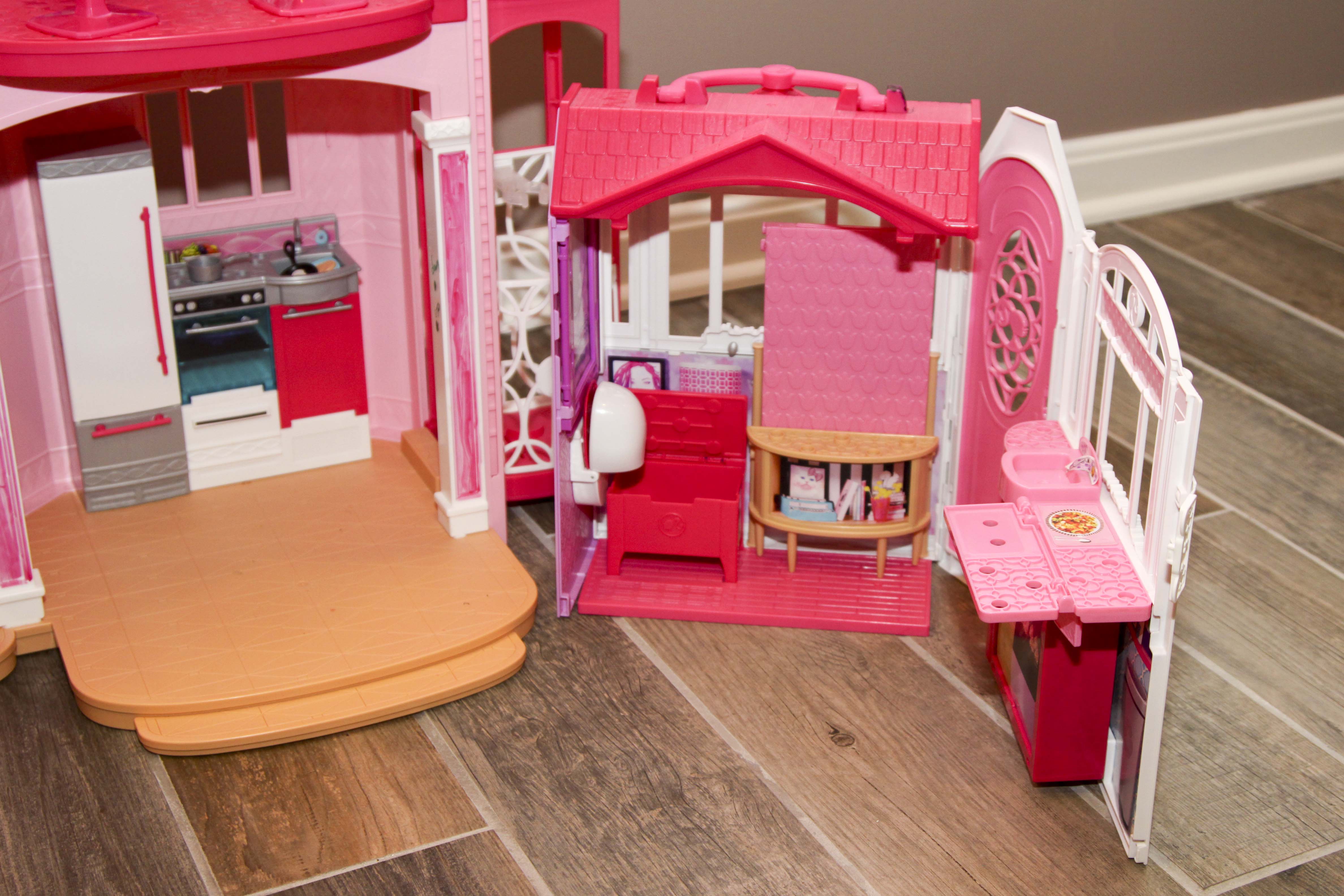 Barbie Townhouse with Furniture and Car