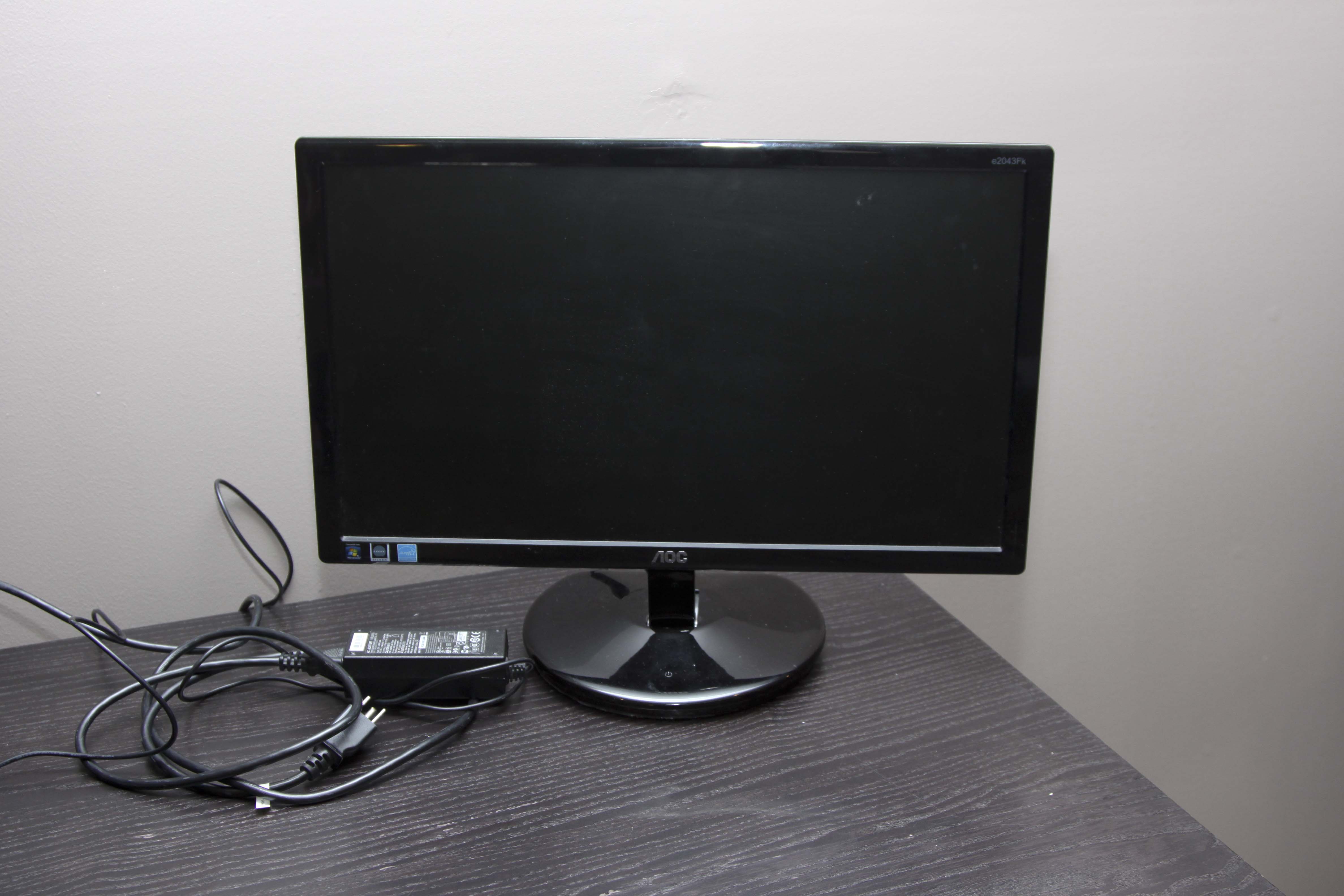 Insignia LCD 20" Television Monitors and Web Cam