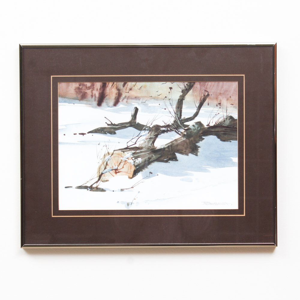 Robert Brubaker Watercolor Landscapes