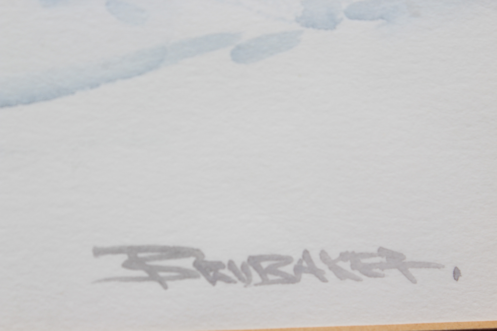 Robert Brubaker Watercolor Landscapes