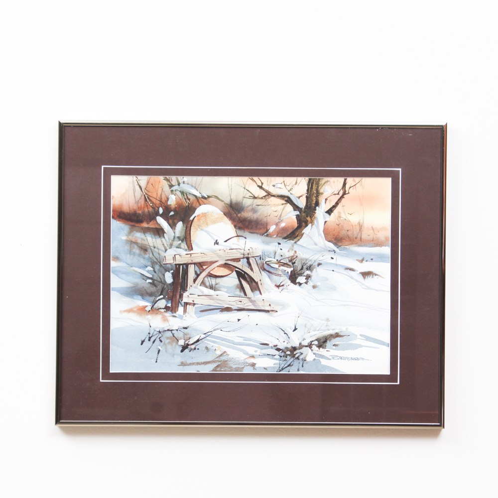 Robert Brubaker Watercolor Landscapes