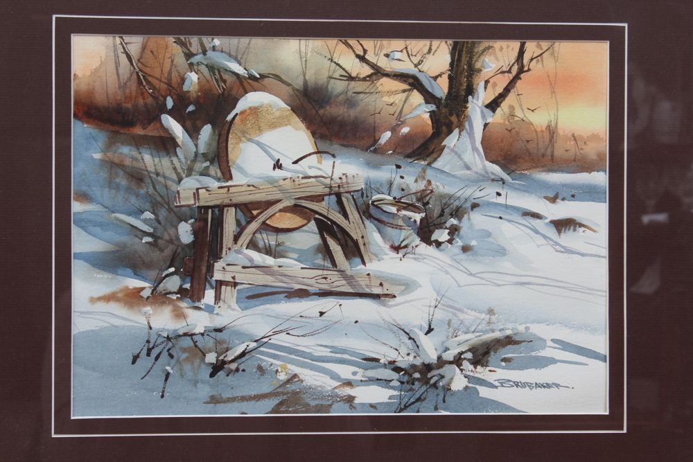 Robert Brubaker Watercolor Landscapes