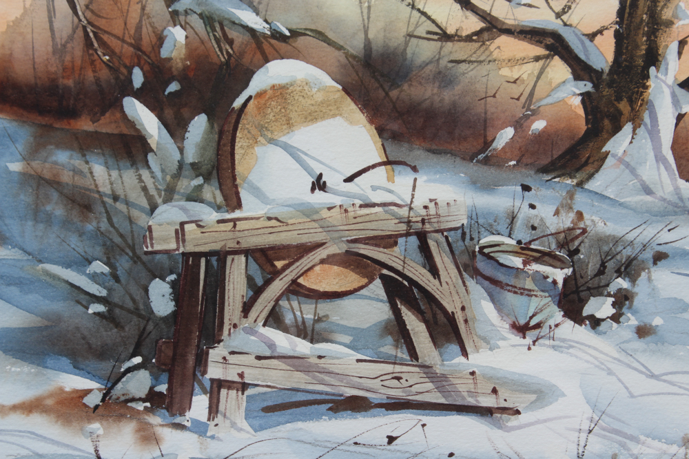 Robert Brubaker Watercolor Landscapes