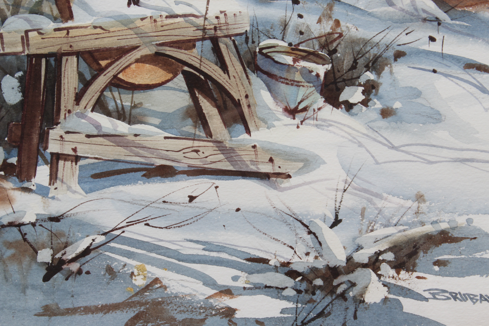 Robert Brubaker Watercolor Landscapes