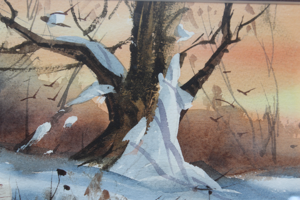 Robert Brubaker Watercolor Landscapes