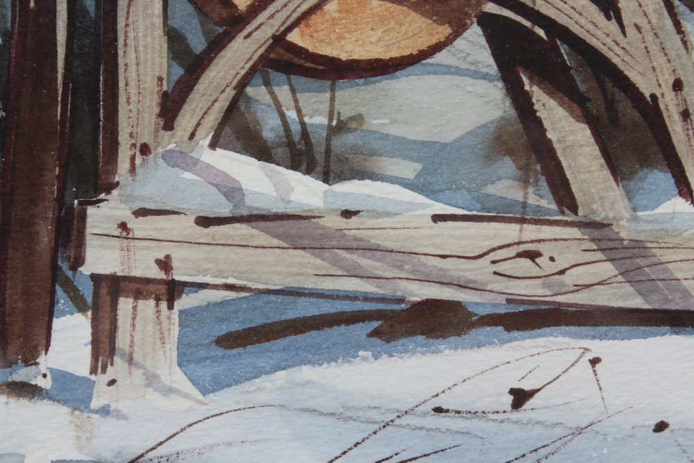 Robert Brubaker Watercolor Landscapes